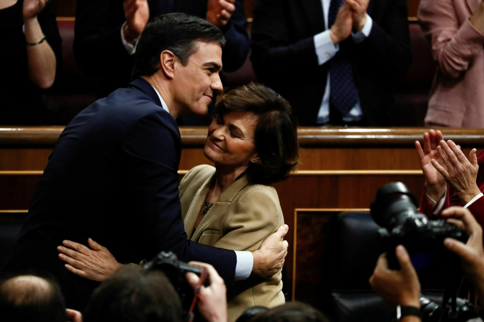 El debate de investidura de Pedro Sánchez, en imágenes