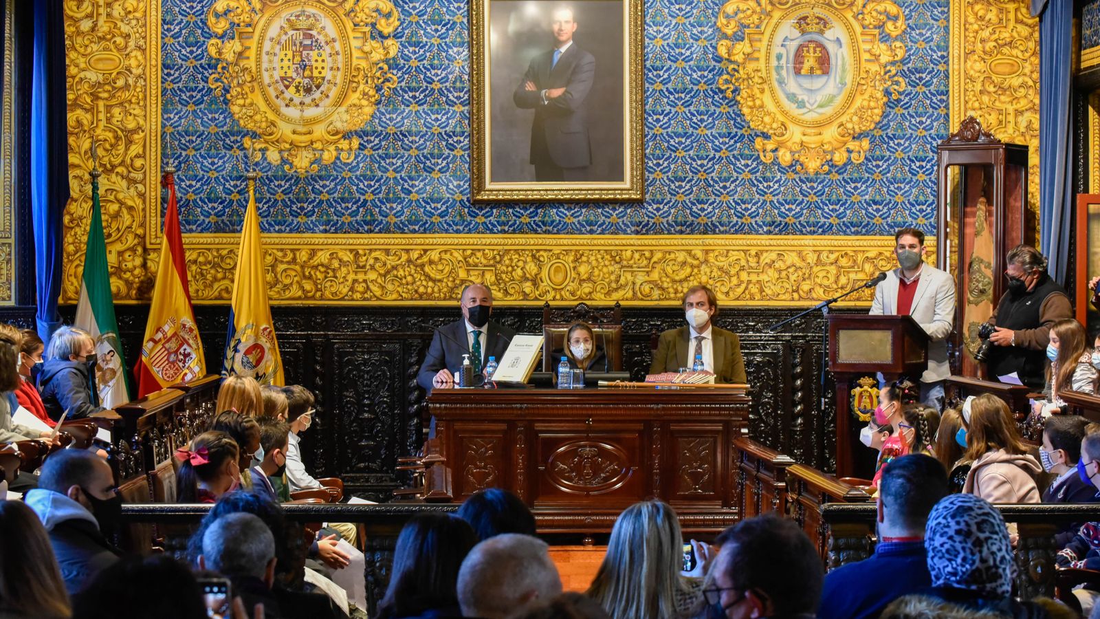 Las fotos del Pleno Infantil del Ayuntamiento de Algeciras