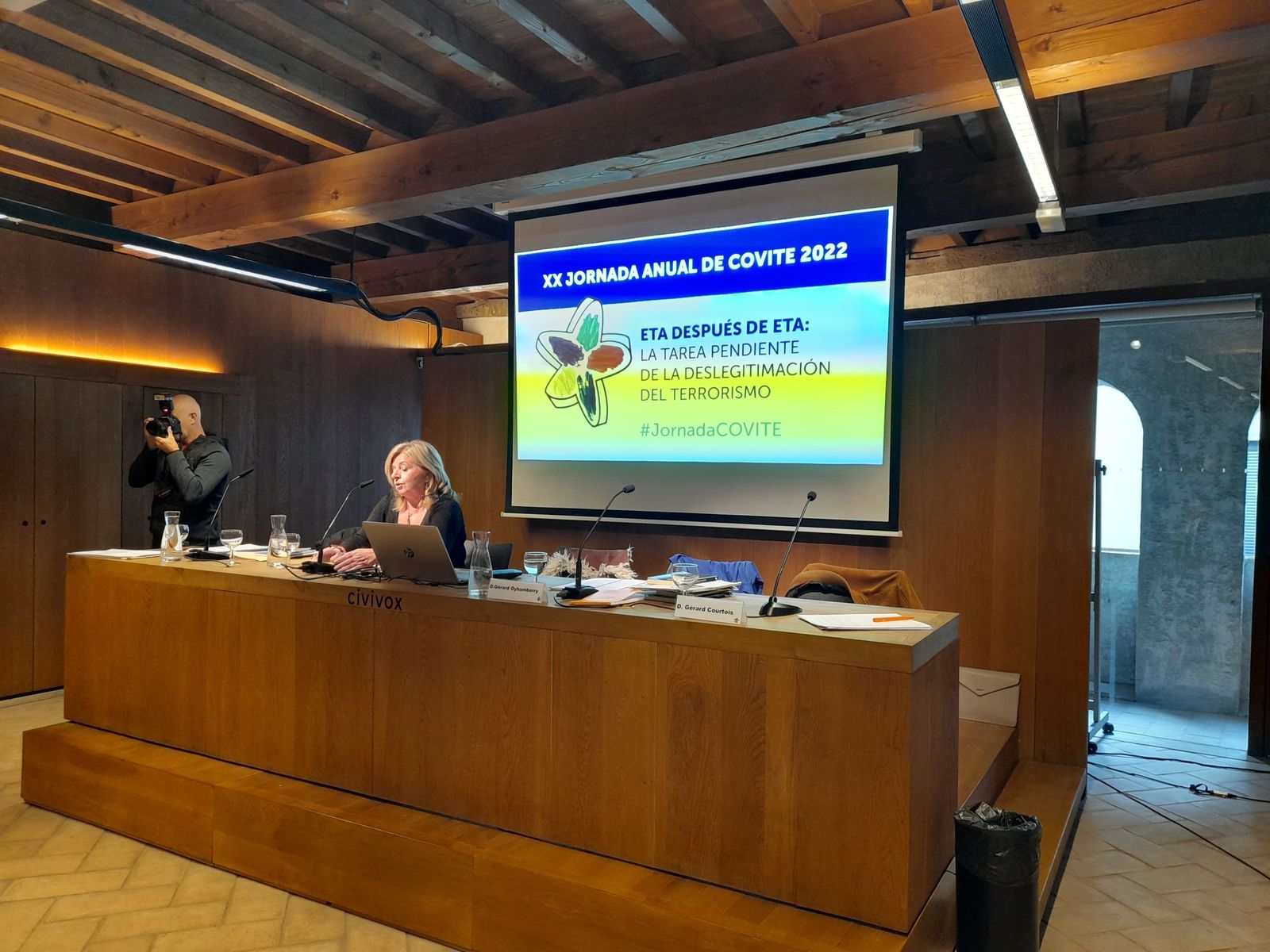 Consuelo Ordóñez durante la inauguración de la jornada.