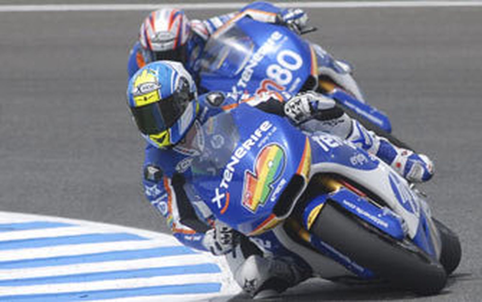 Álex Debón, gran dominador de los libres en Moto2