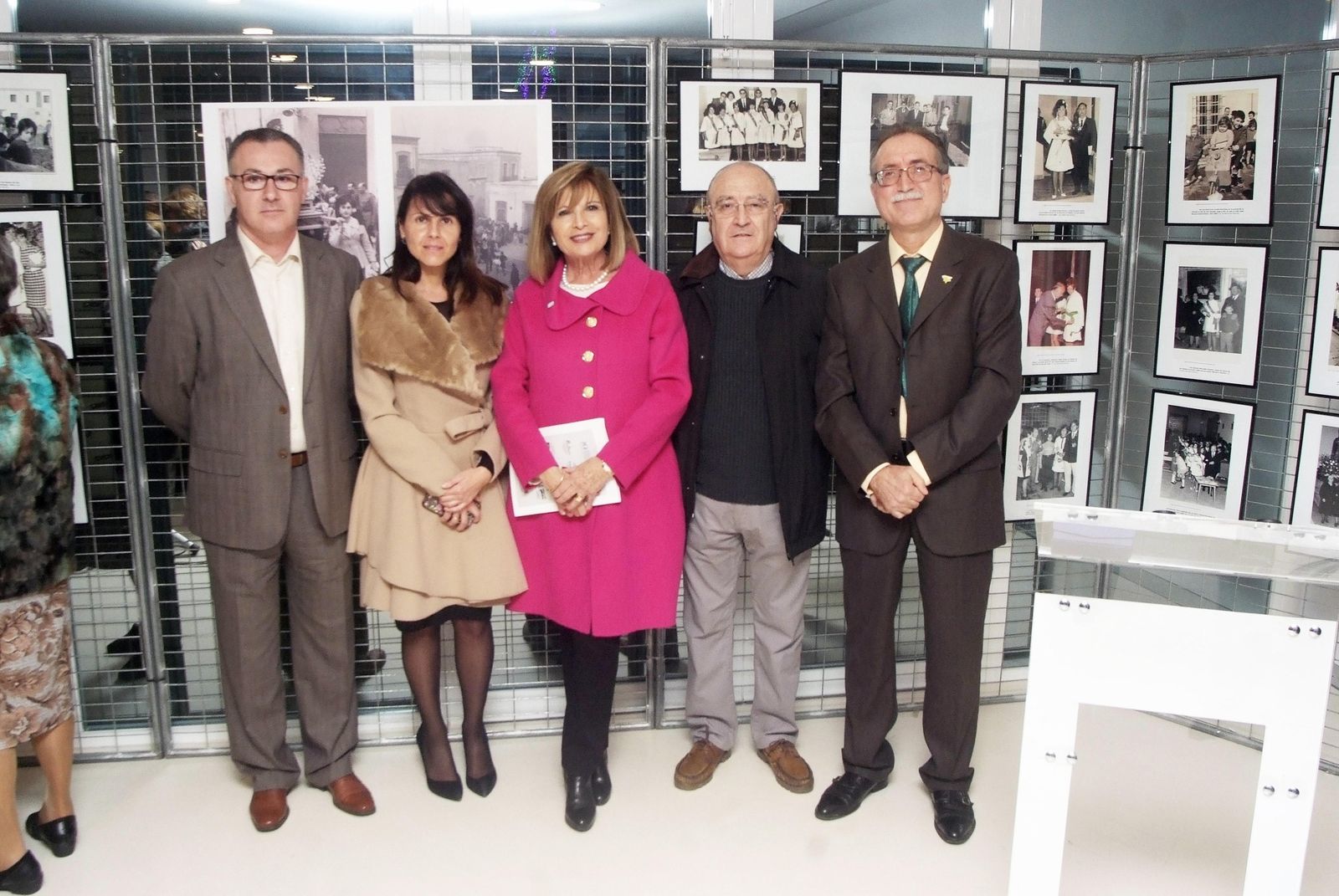 Cristóbal Rodríguez, Dolores Martínez, María Carmen Amate, Francisco López y Porfirio Marín.