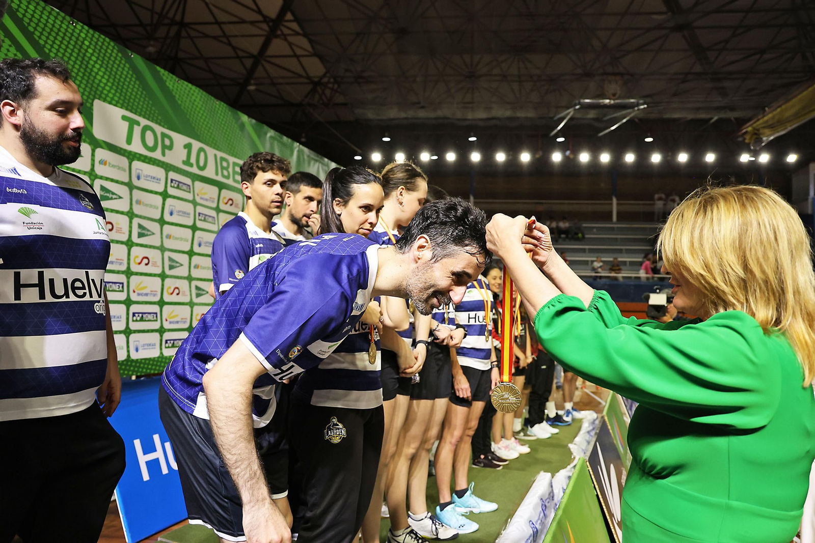 Imágenes de la final de liga de bádminton entre el IES La Orden y La RInconada