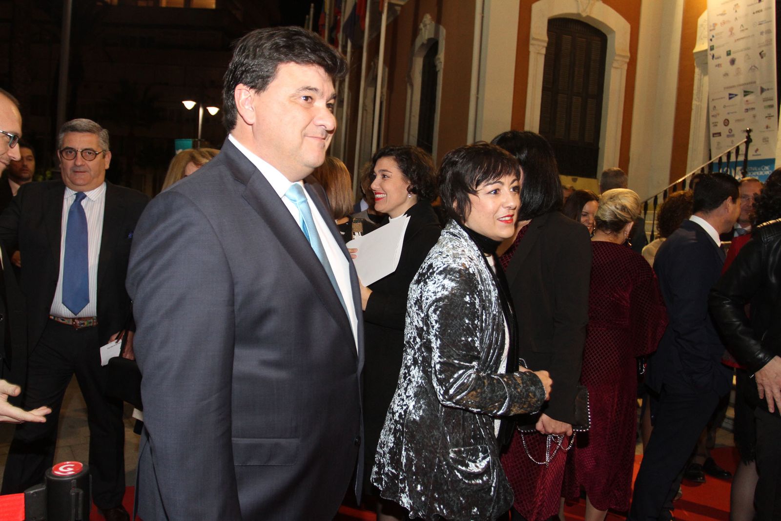 Gala inaugural de la 43 edición del Festival de cine Iberoamericano de Huelva.