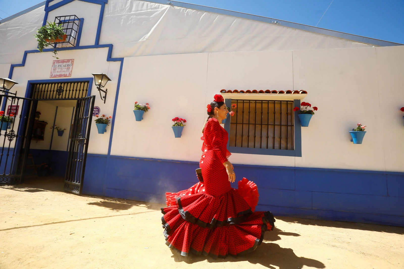 Las imágenes del miércoles en la Feria de Córdoba