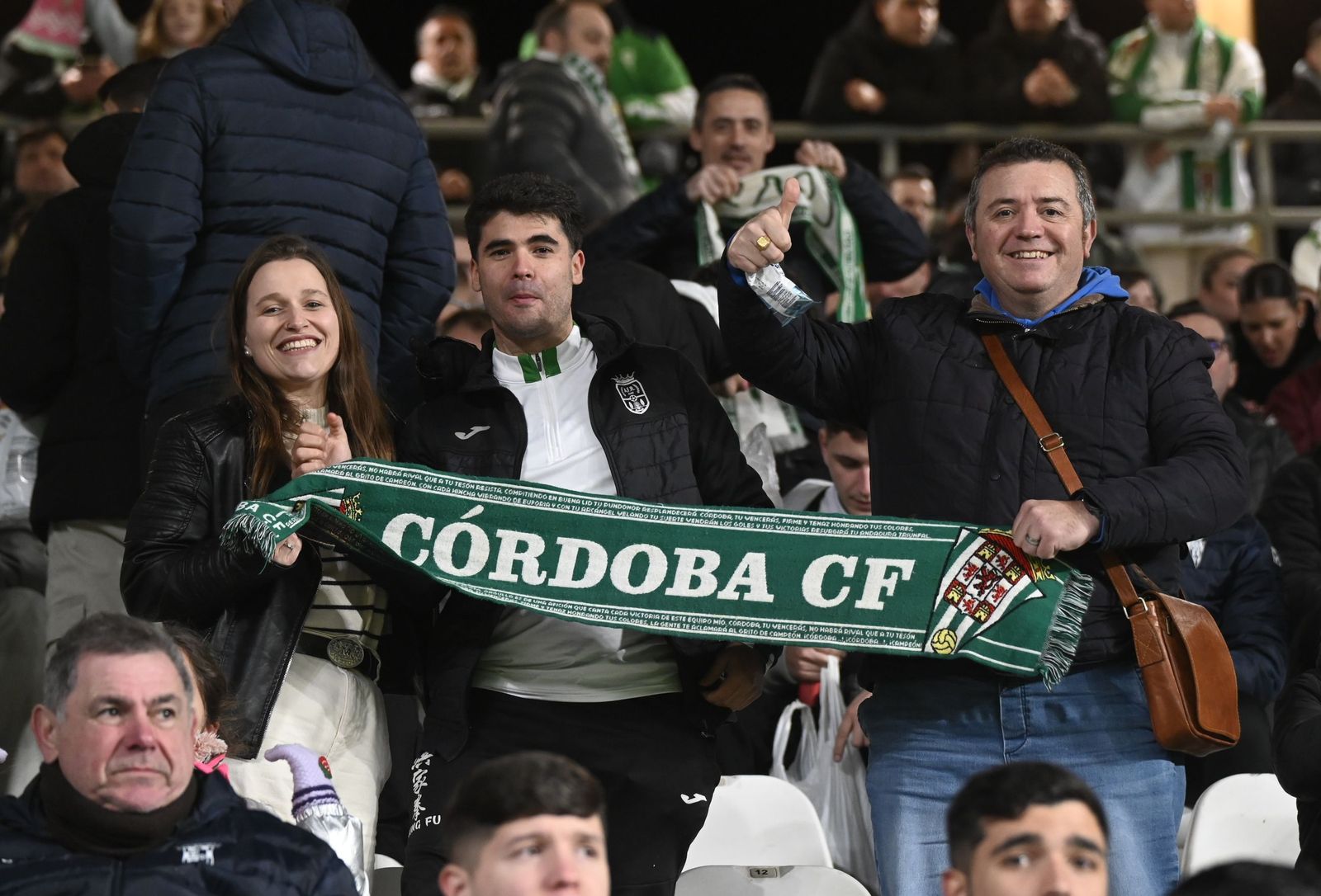 Las fotos del espectacular ambiente en El Arcángel en el derbi andaluz entre Córdoba CF y Málaga