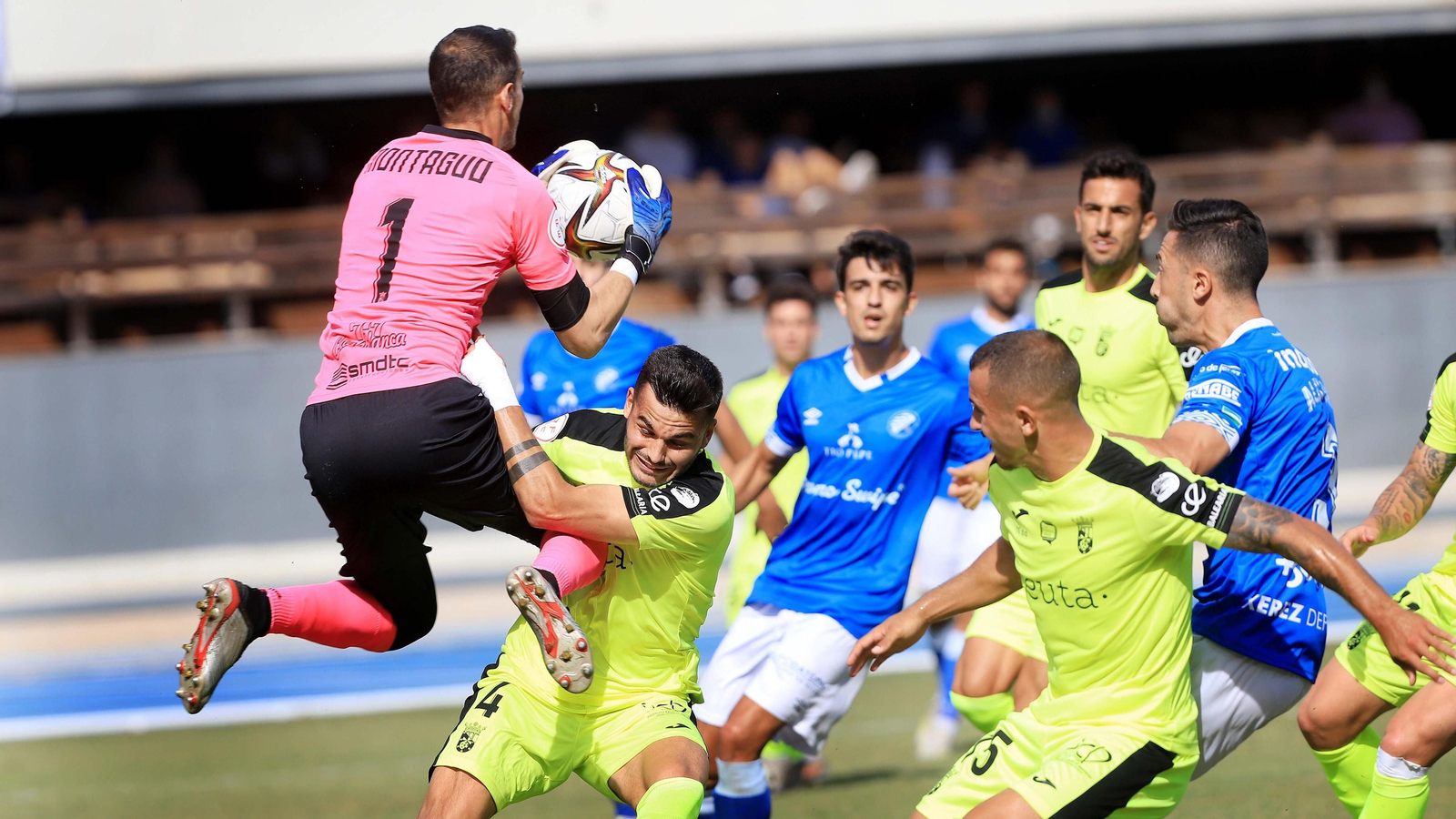 Imagénes del partido Xerez DFC - Ceuta en Chapín