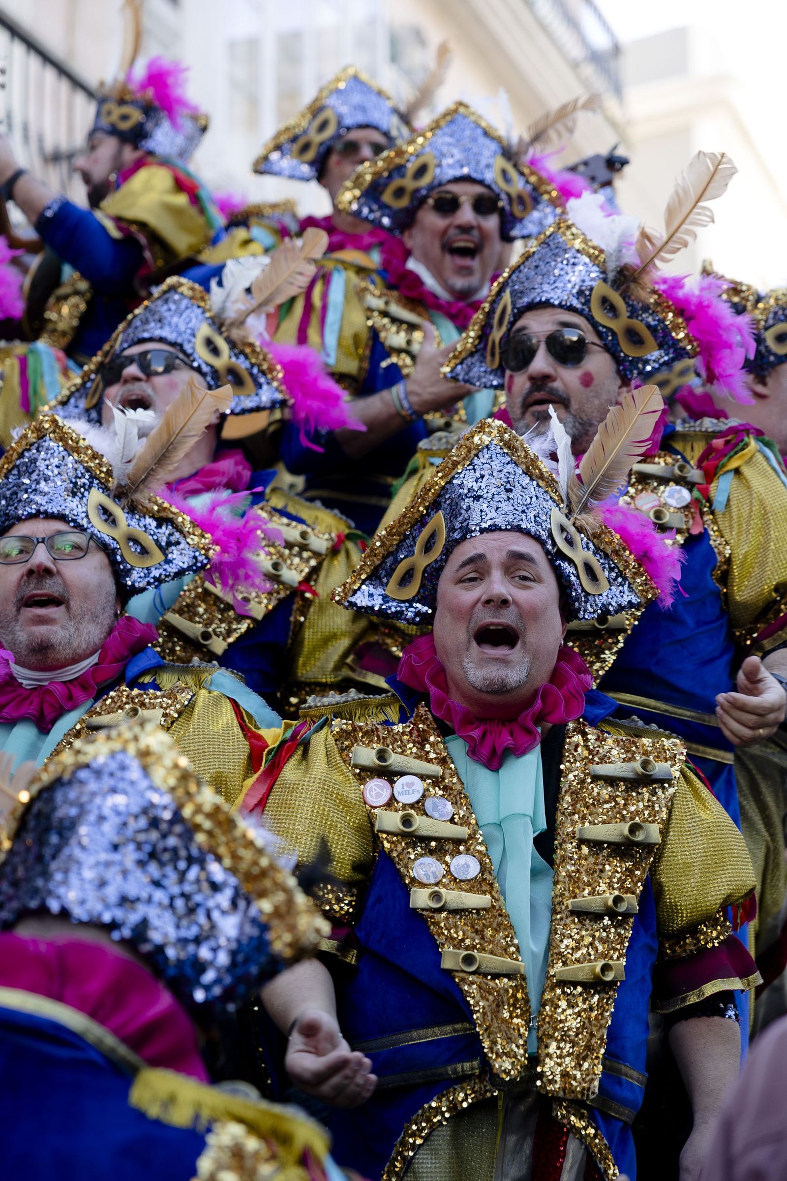 Las imágenes del segundo sábado de Carnaval de Cádiz 2026: Carruseles de coros