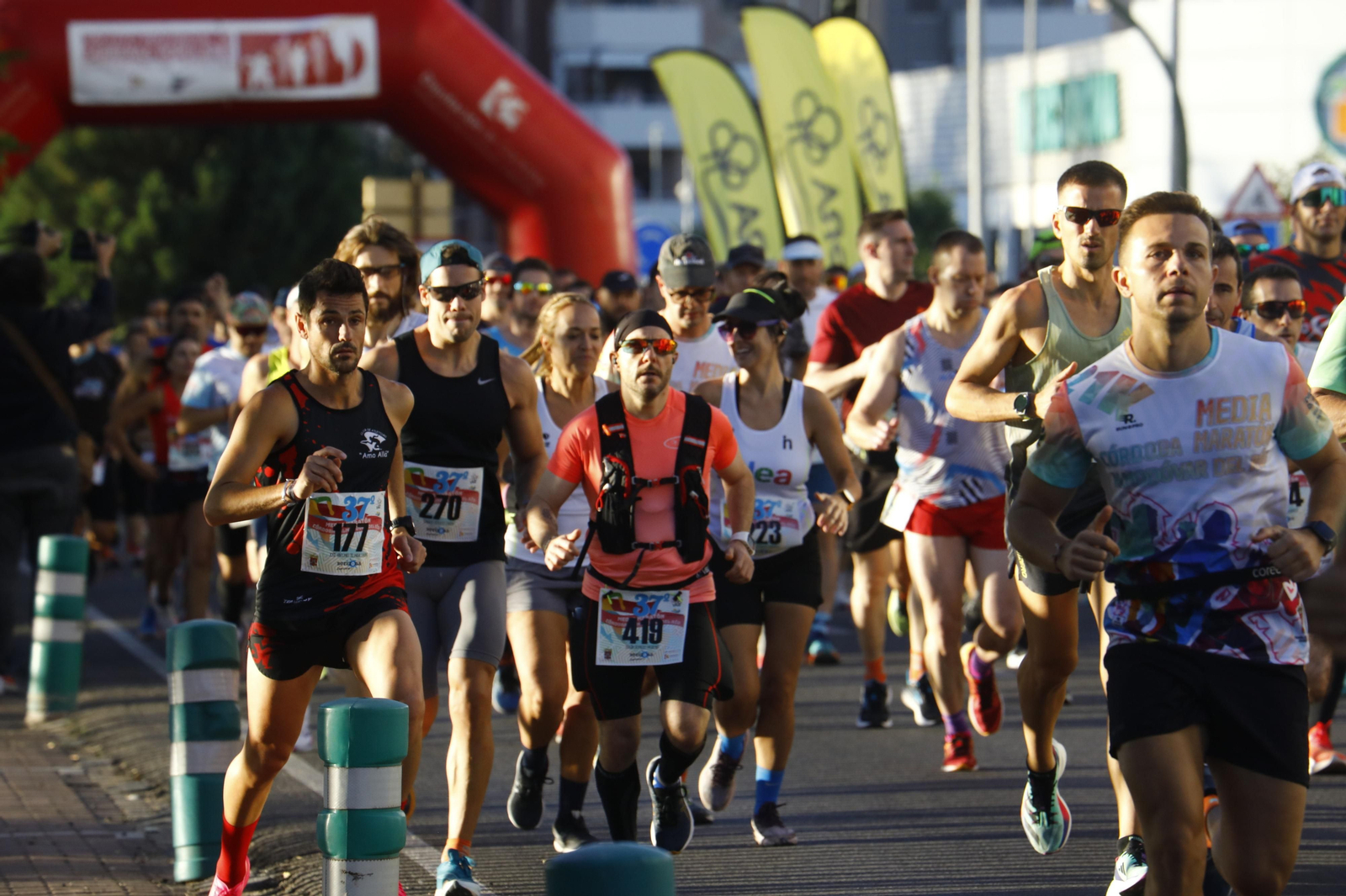 La XXXVII Media Maratón Córdoba-Almodóvar del Río, en imágenes
