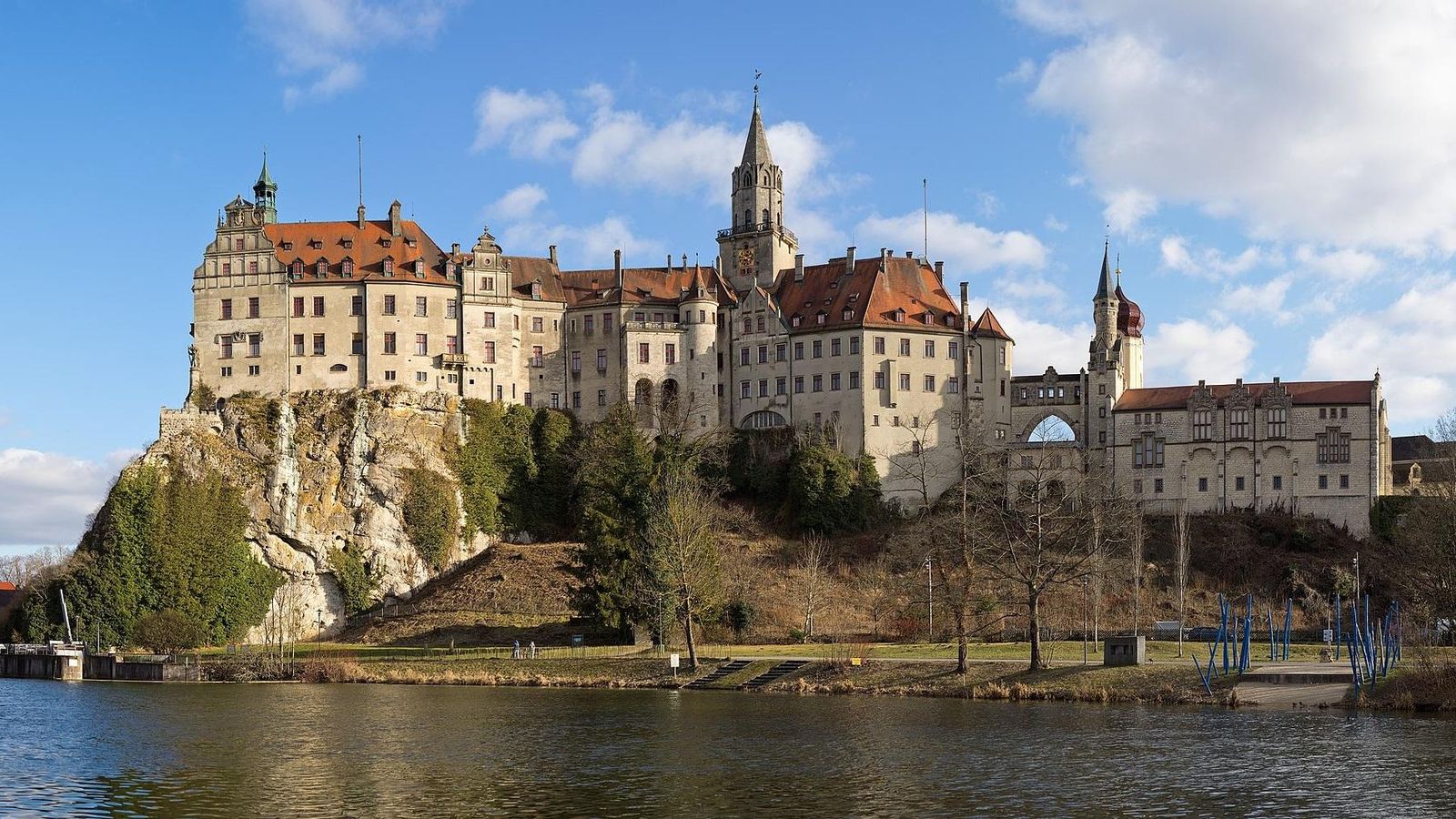 Vista actual del castillo de Sigmaringa.