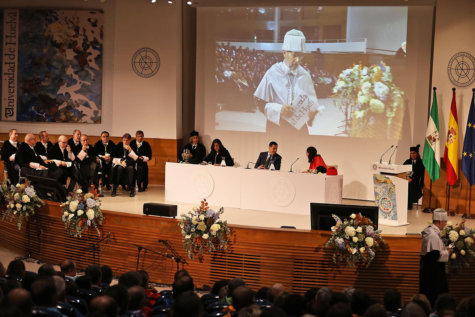 Imágenes del Acto solemne de apertura del curso 2024-2025 de las universidades andaluzas
