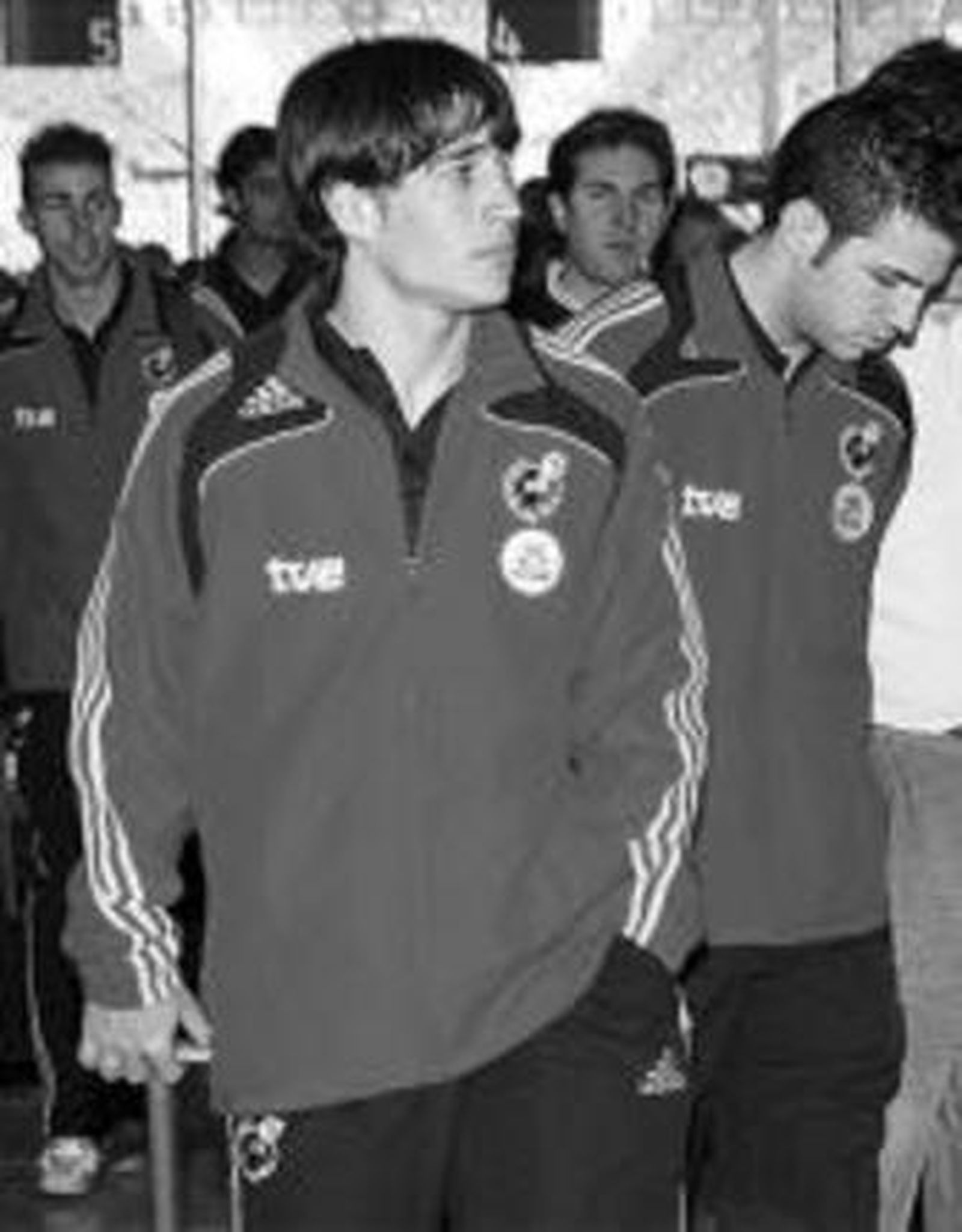 Bojan, ayer a la llegada.