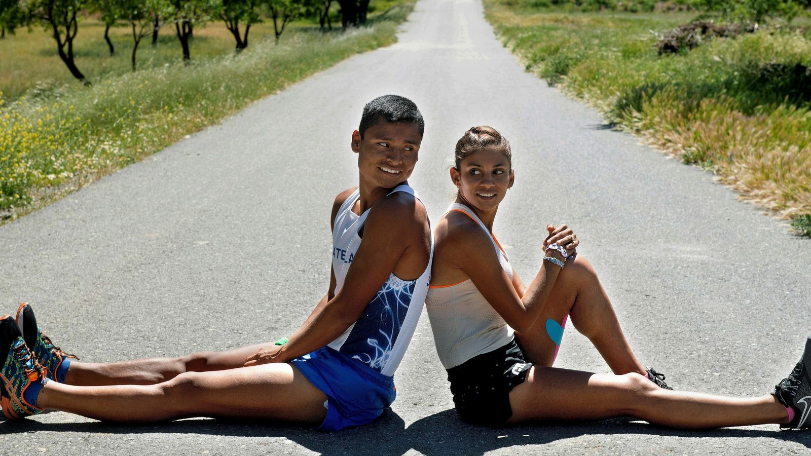 Erick Barrondo y Mirna Ortiz.