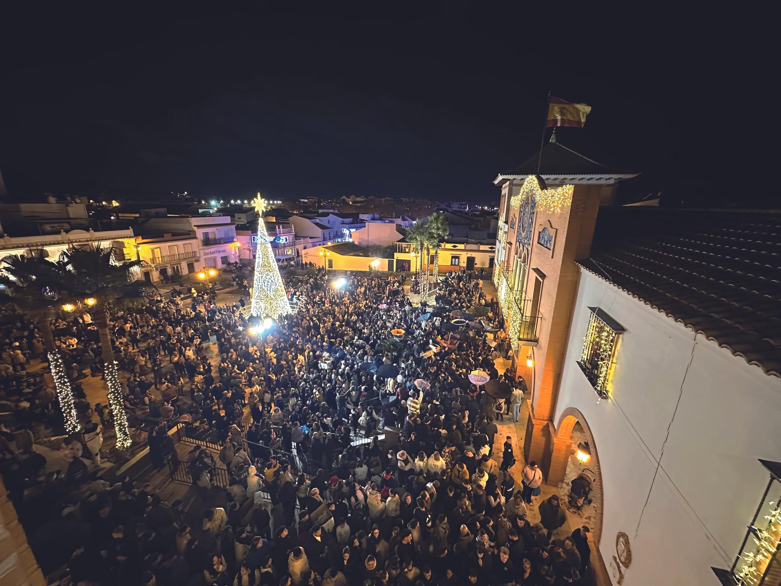 Palos de la Frontera se vuelca con su Navidad