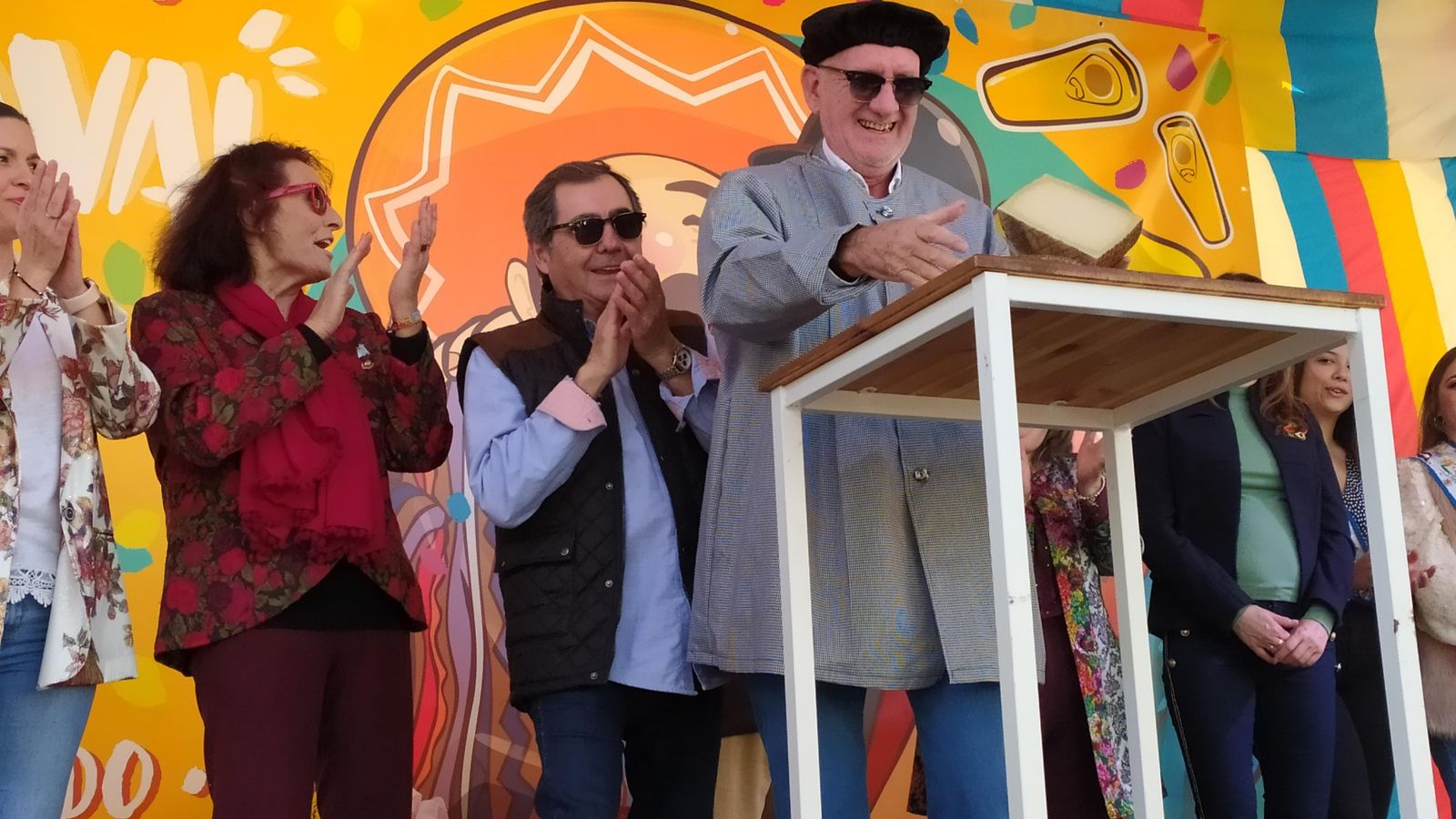Paco Melero, Quesero Mayor del Carnaval.
