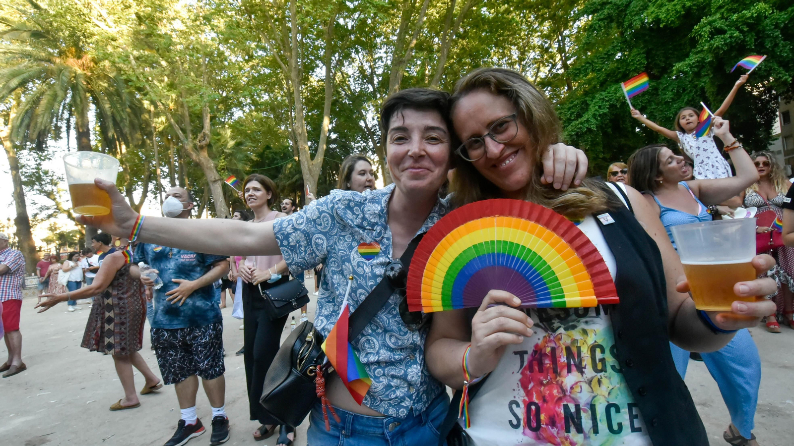 Fotos de la celebración del Orgullo LGTBI en Algeciras con Manolita Chen
