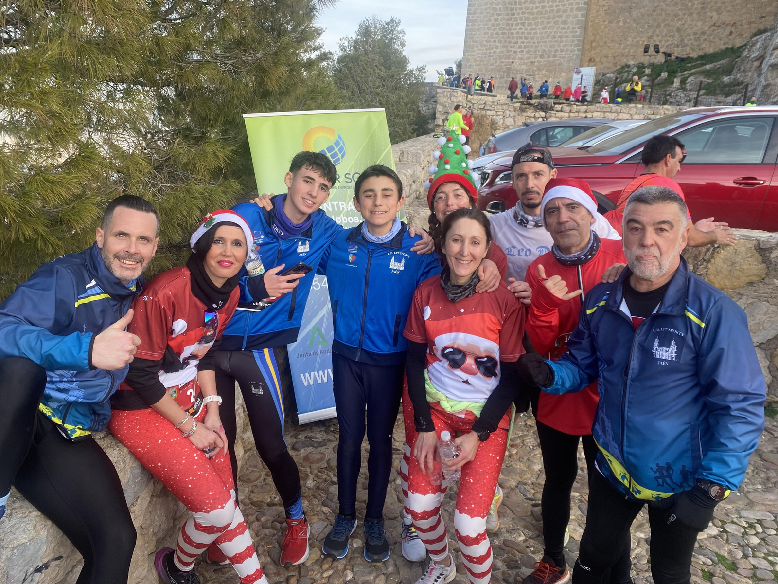 Subida al Castillo de Santa Catalina