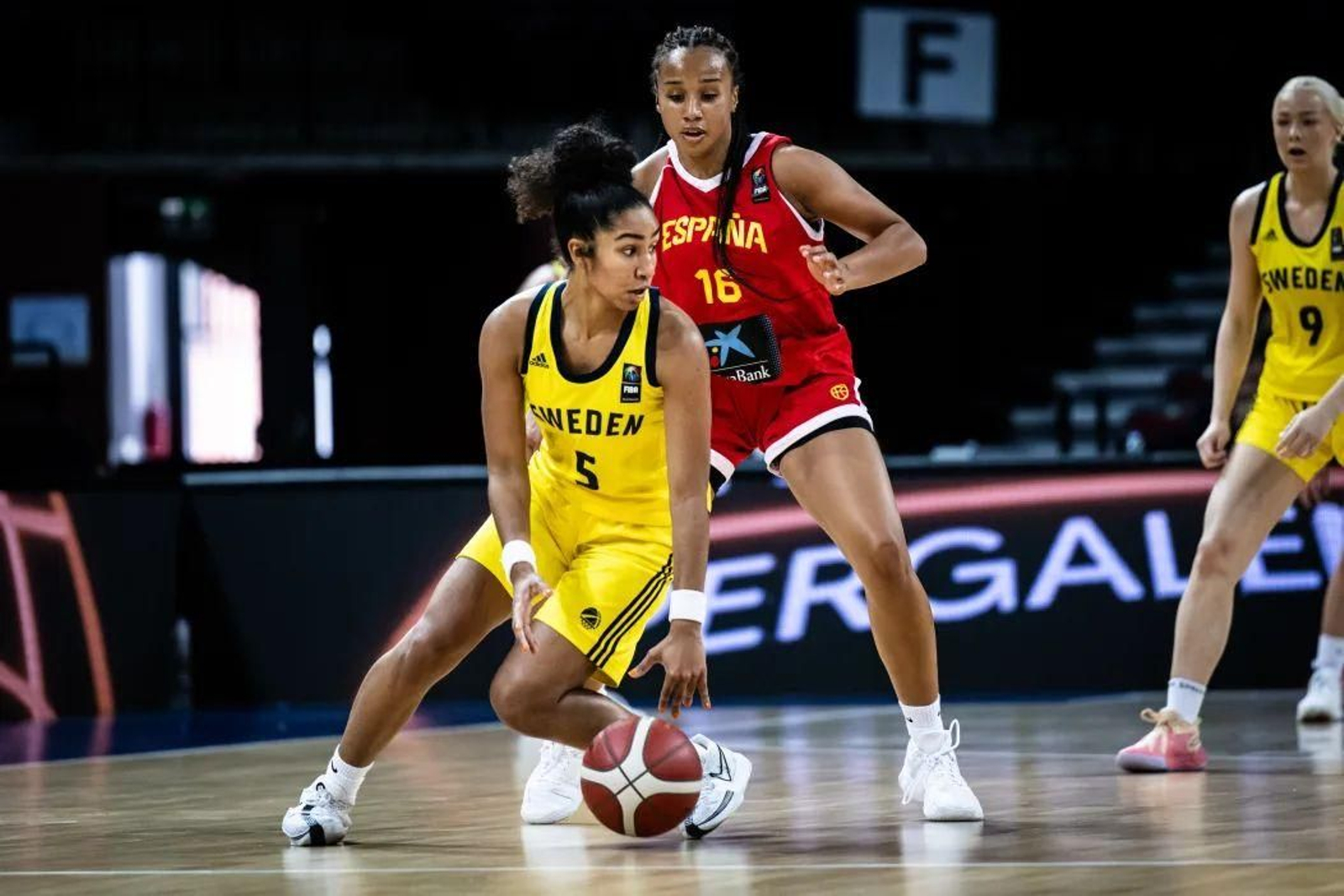 Daniela Abies, ante Suecia.