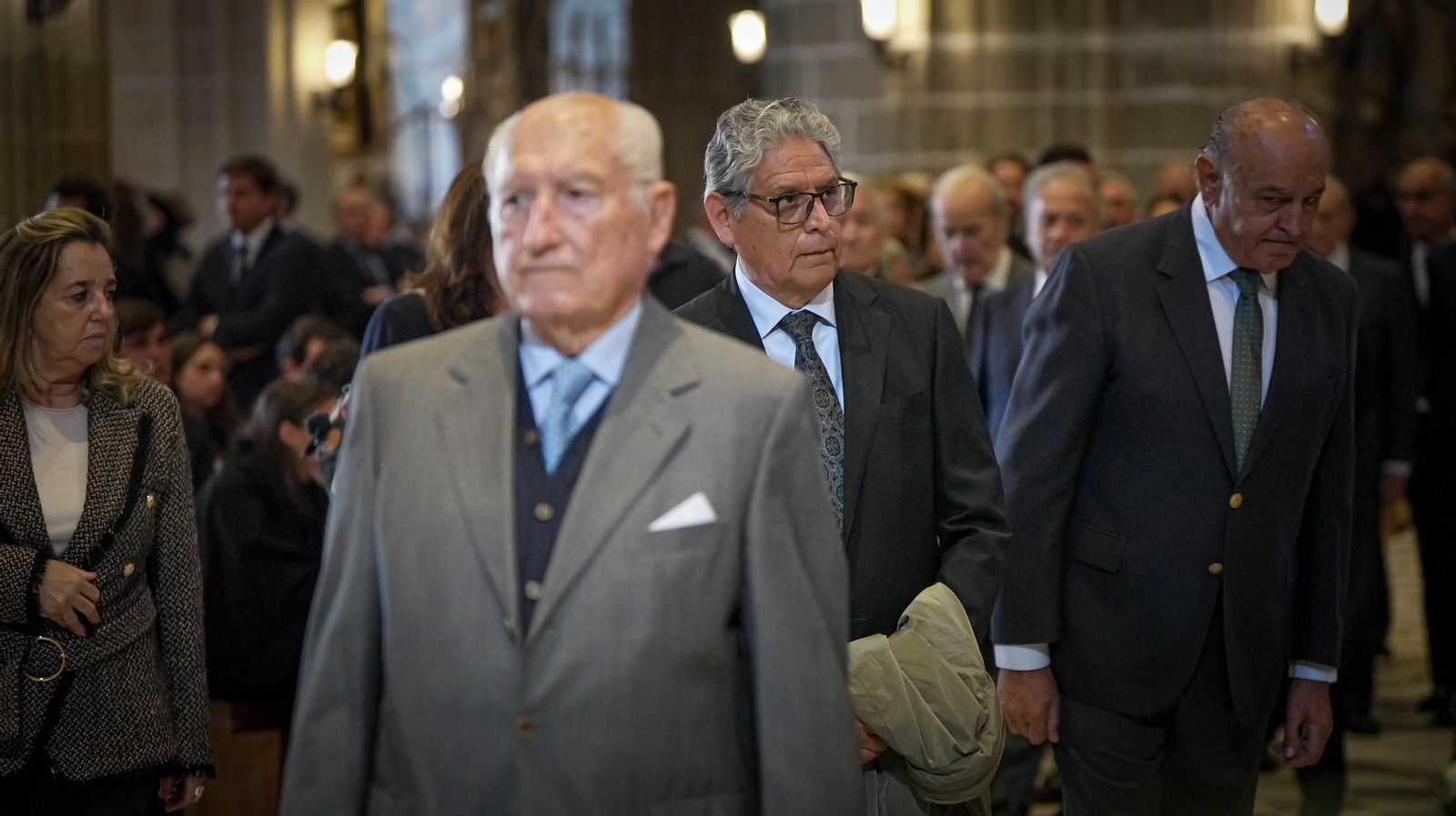 Imágenes del funeral de Álvaro Domecq en la catedral de Jerez