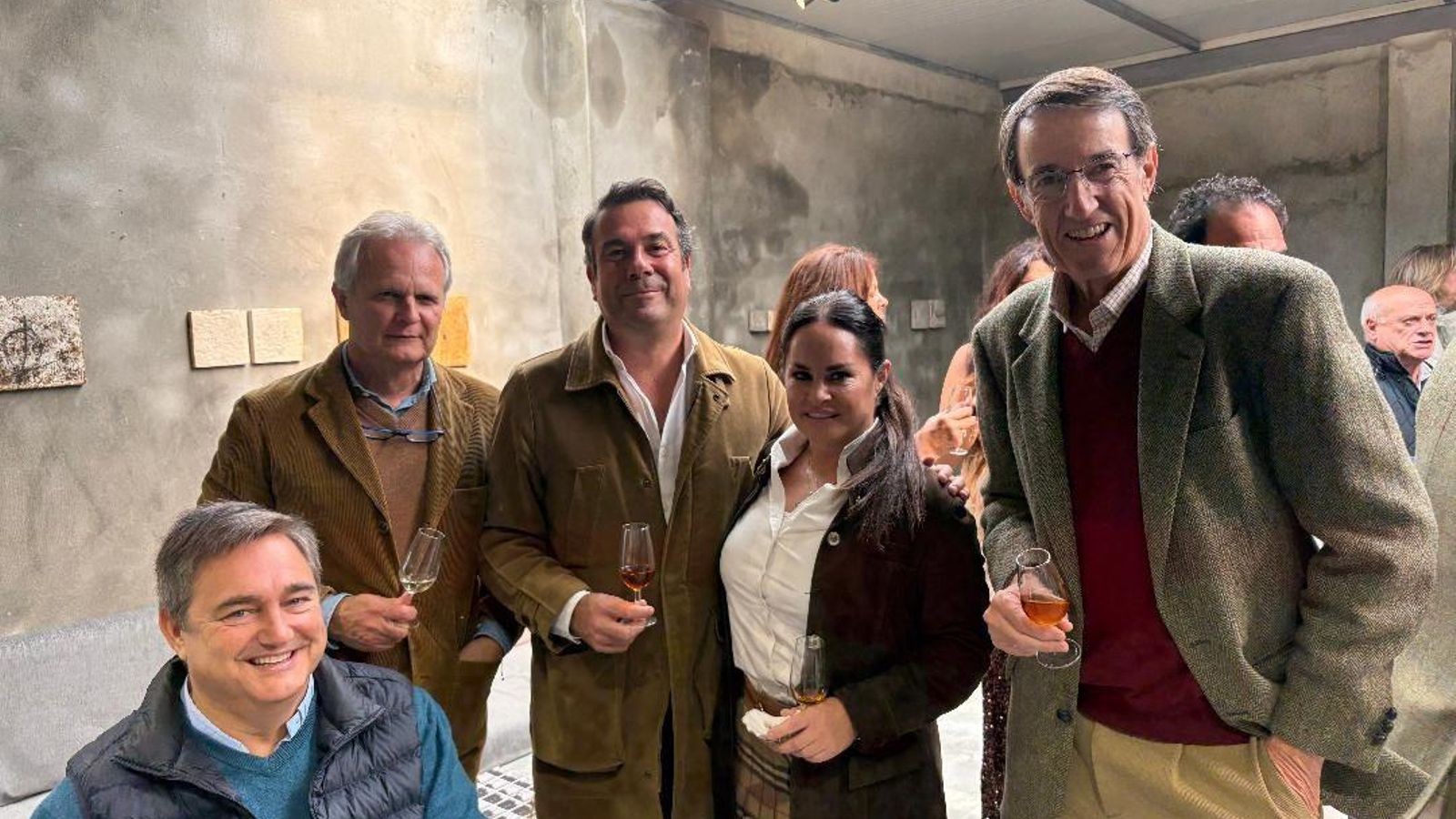 David Fraser- Luckie, Humberto Lekeler , Iván Llanza, Caroline Coles y Mauricio González-Gordon.