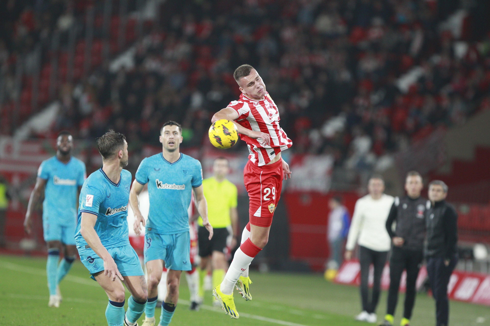 Las mejores imágenes del partido U.D. Almería-Athletic de Bilbao