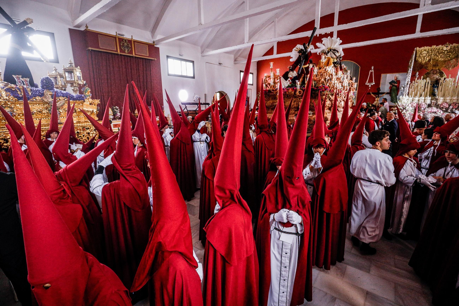 Las imágenes de la Hermandad de Tres Caídas de la Semana Santa de San Fernando 2025