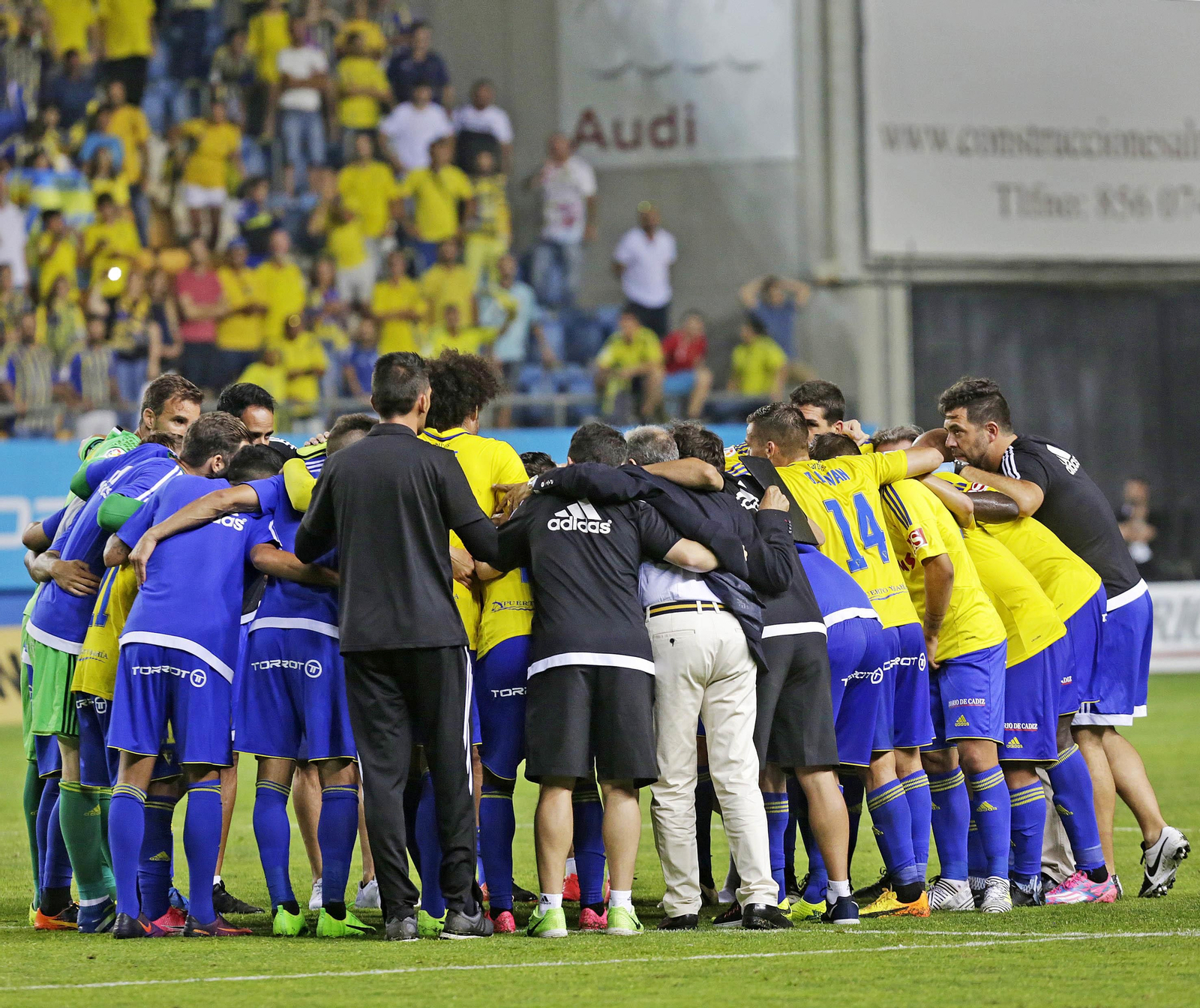 Las imágenes del Cádiz-Tenerife del playoff