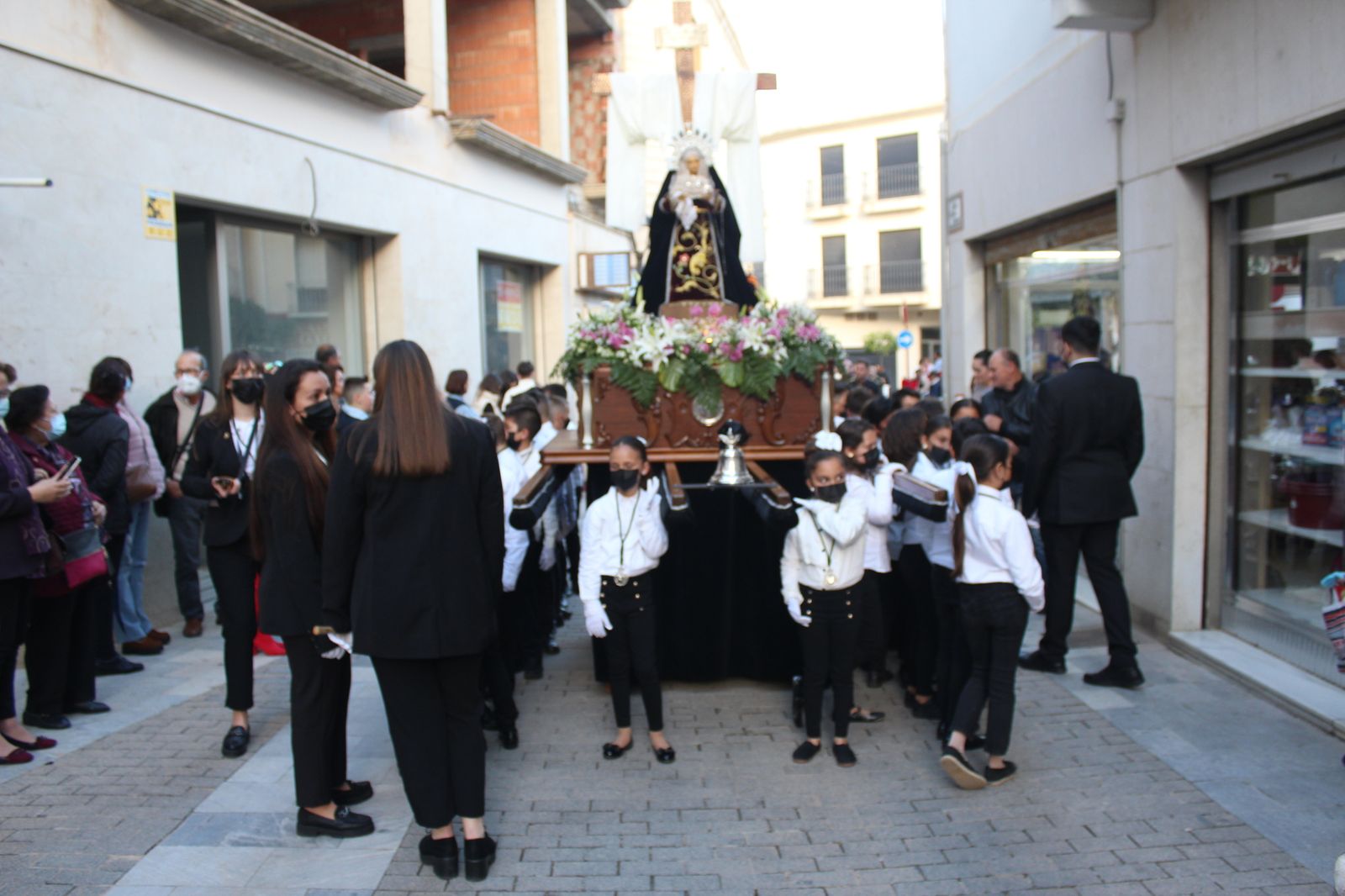 La procesión del Martes Santo en Vera, en imágenes