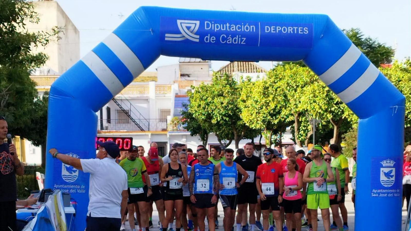 Evento deportivo en San José del Valle (Cádiz).