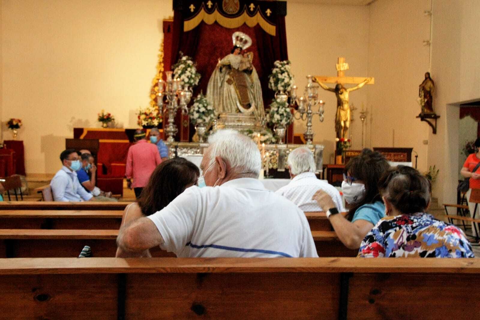 Cultos en honor de la Virgen del Carmen