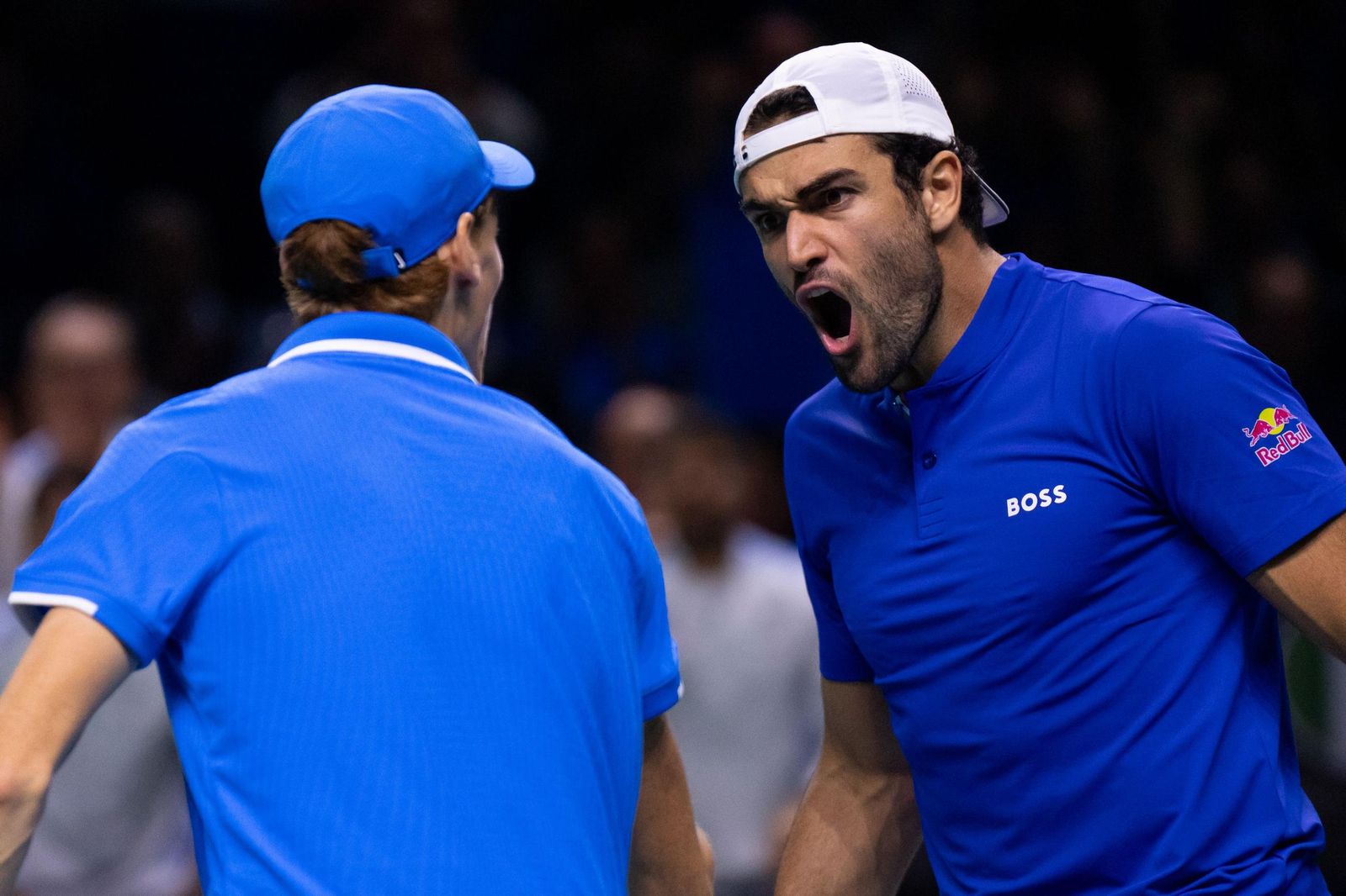 El doble Italia-Argentina, en fotos
