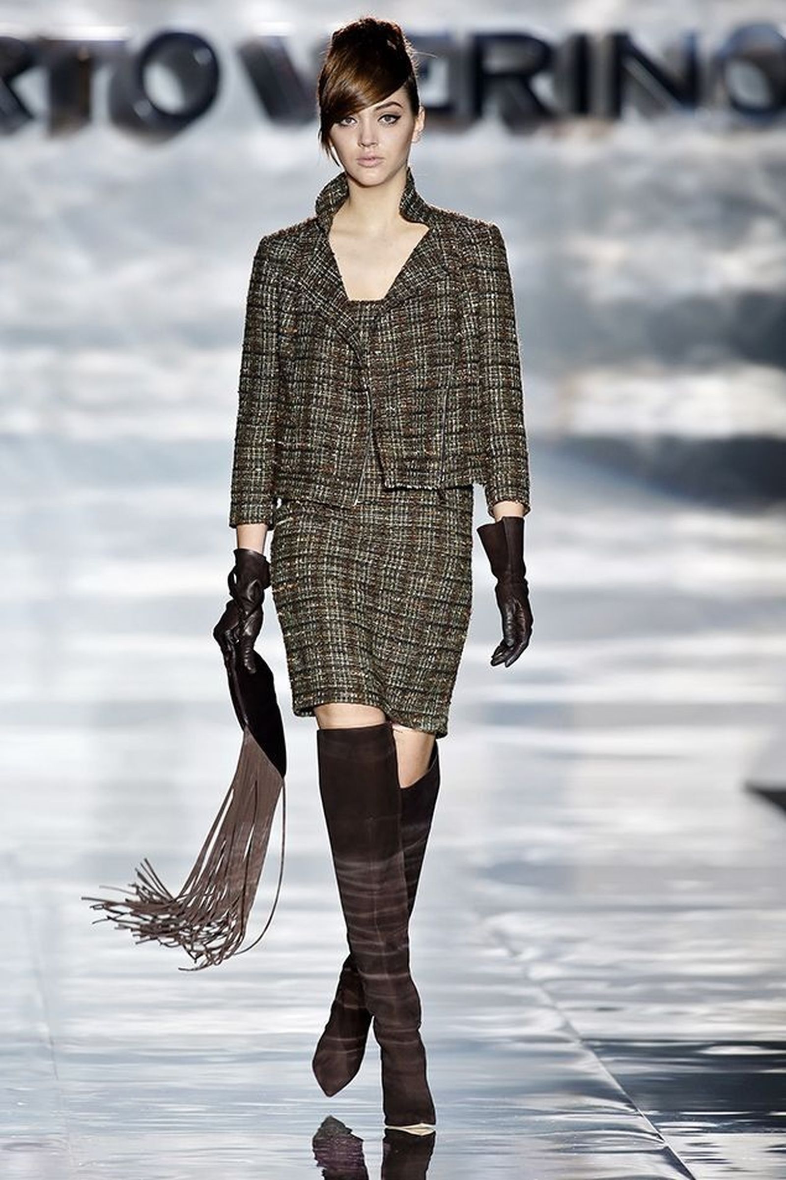 Desfile de Roberto Verino en la última edición de la 'Fashion Week' madrileña.