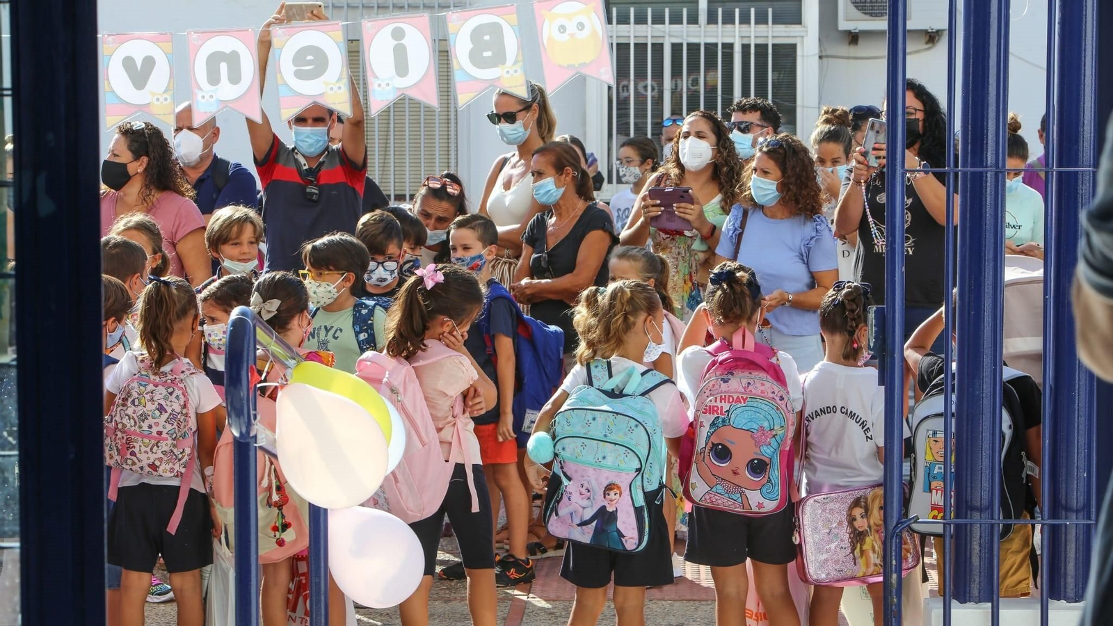 Las imágenes del primer día de clase