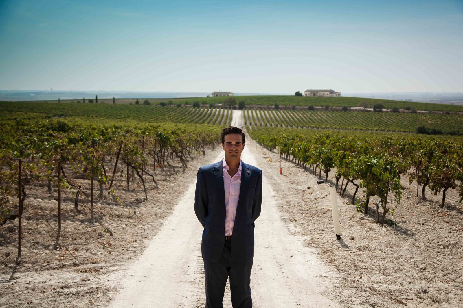 Fermín Hidalgo, el director general de las bodegas.