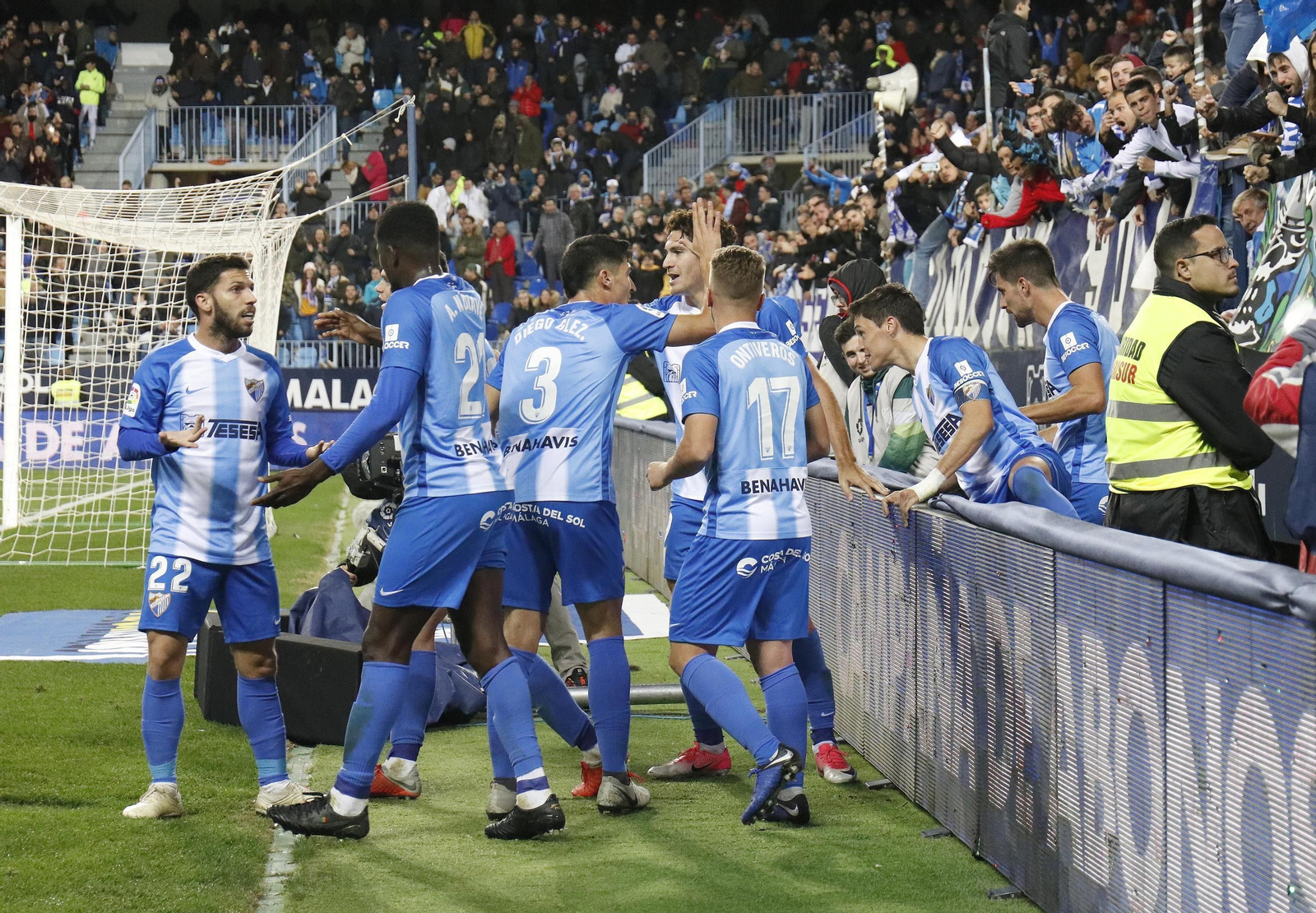 Las mejores imágenes del Málaga CF - Cádiz