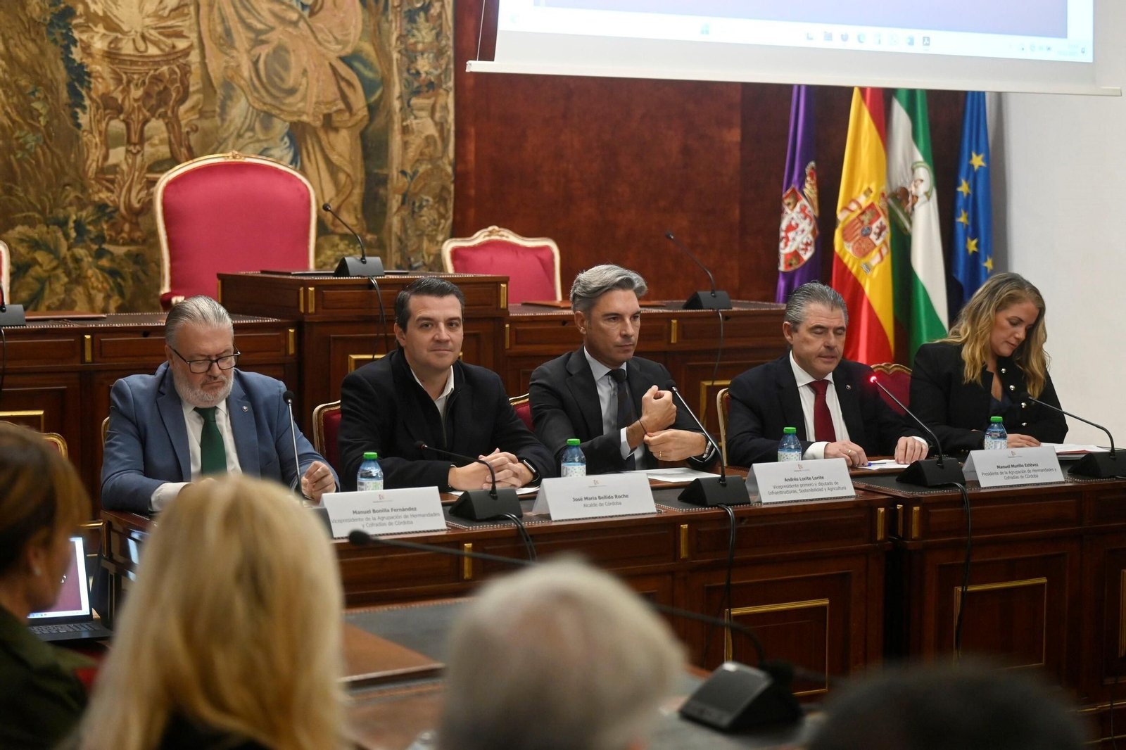 La presentación de los pregoneros, exaltadores y cartelistas de la Semana Santa y Glorias de Córdoba 2026, en fotos