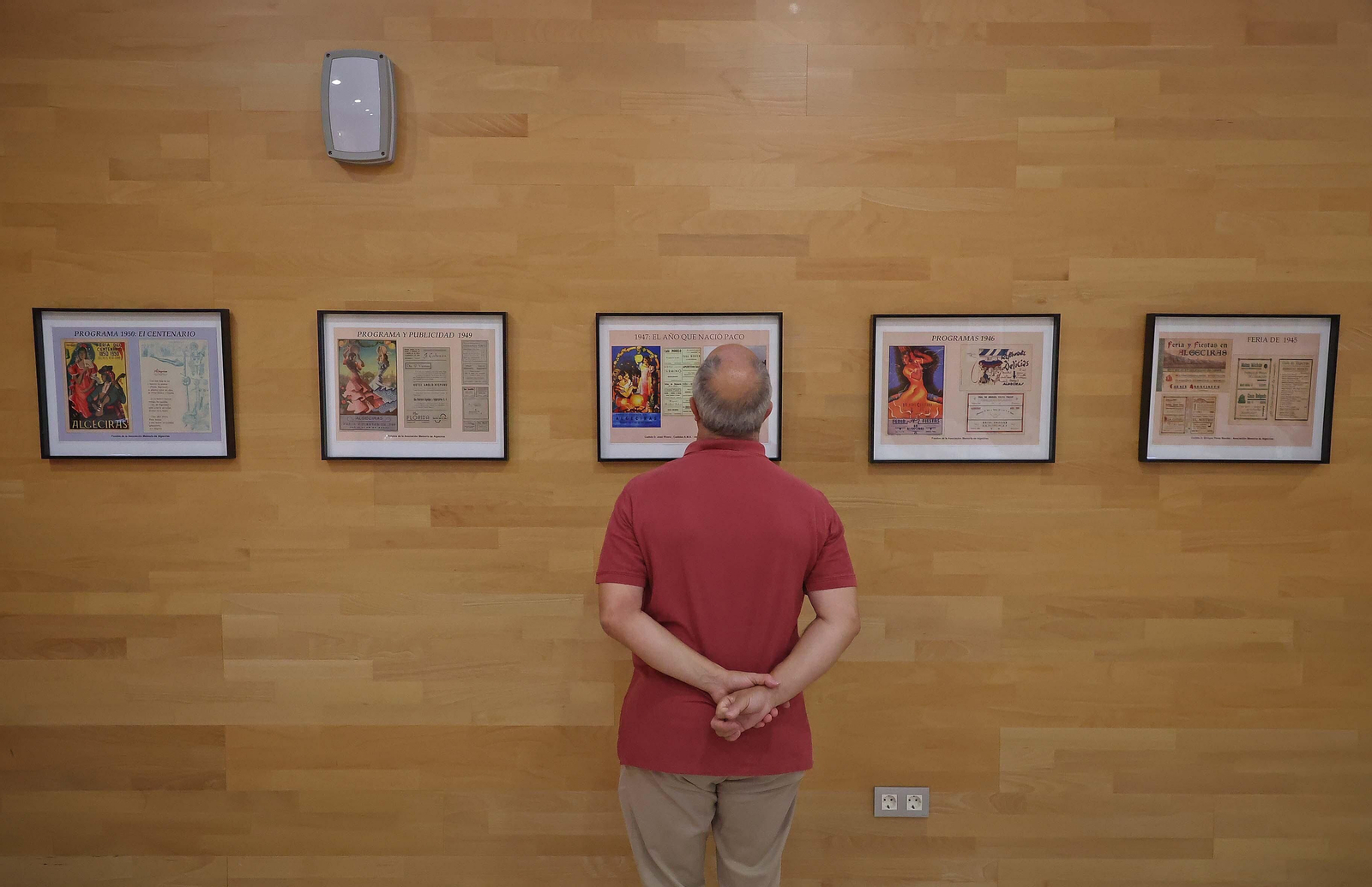 La exposición 'Los primeros 100 años de la Feria de Algeciras', en imágenes