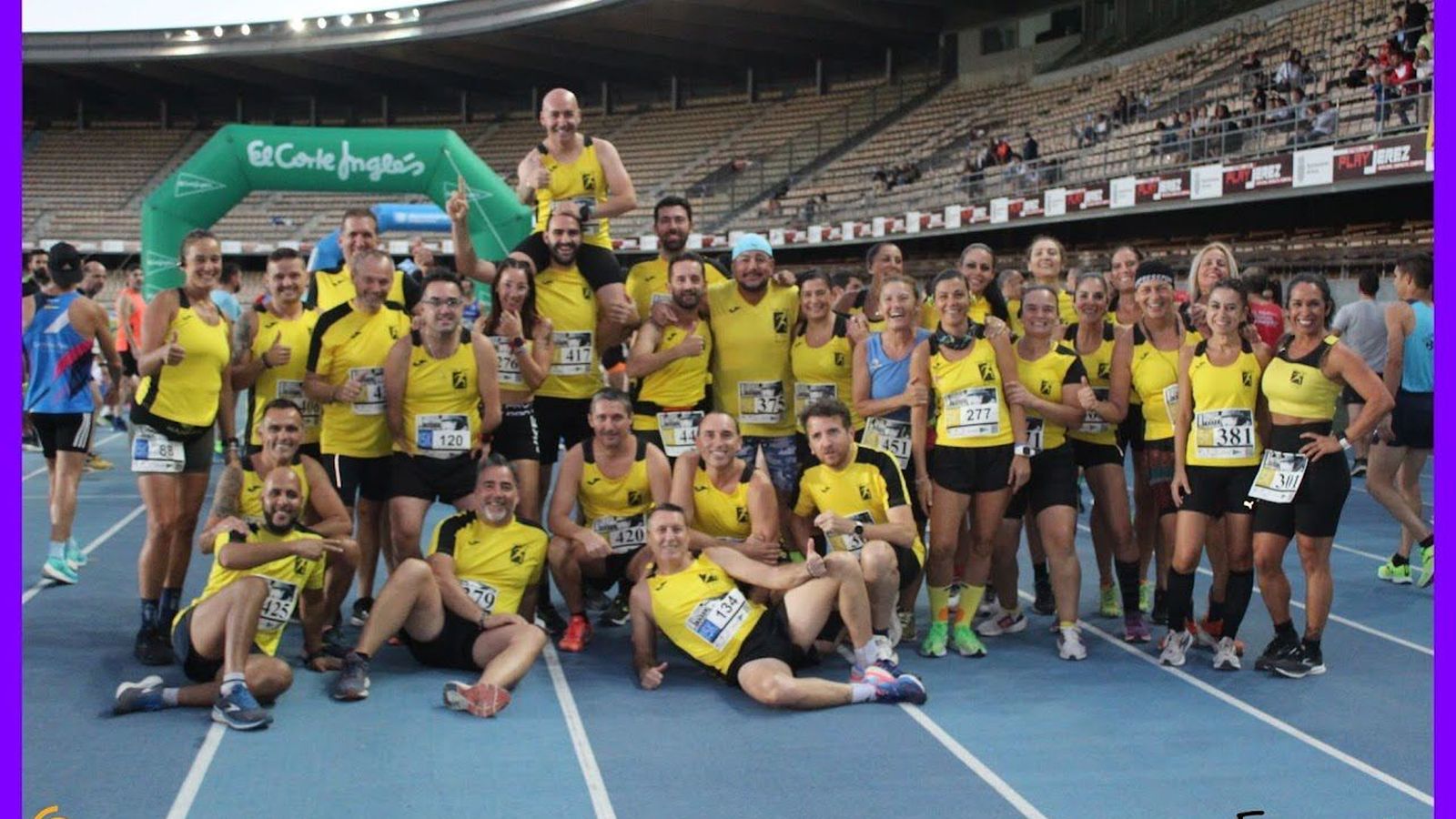 Participantes del grupo Vida Sana y Feliz en Jerez.