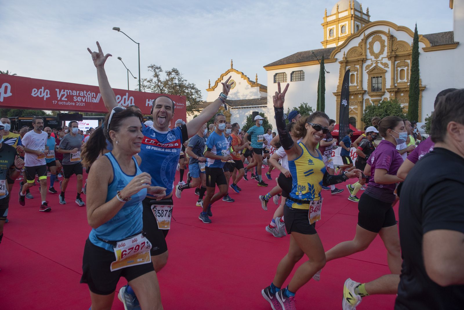El Medio Maratón de Sevilla 2021, en imágenes