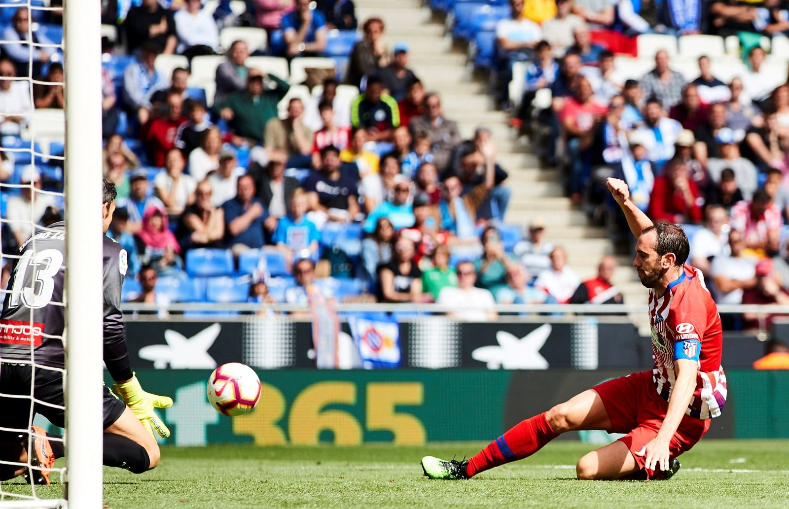 El Espanyol-Atlético, en imágenes