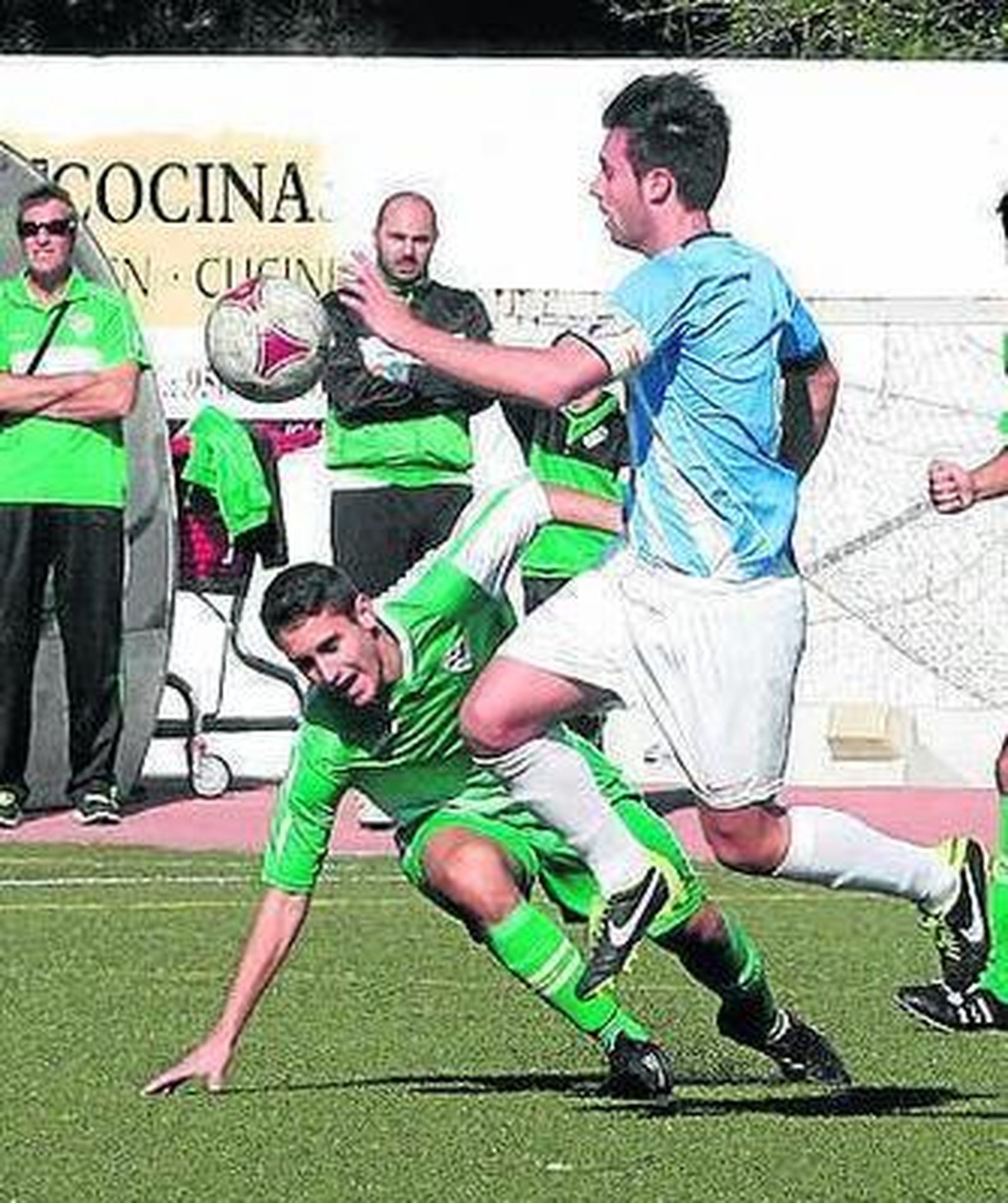 Un lance de la primera vuelta.