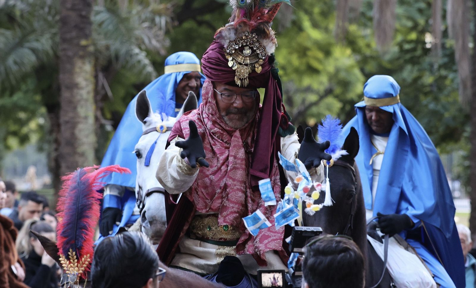 Las fotos del Heraldo de los Reyes Magos en Nervión