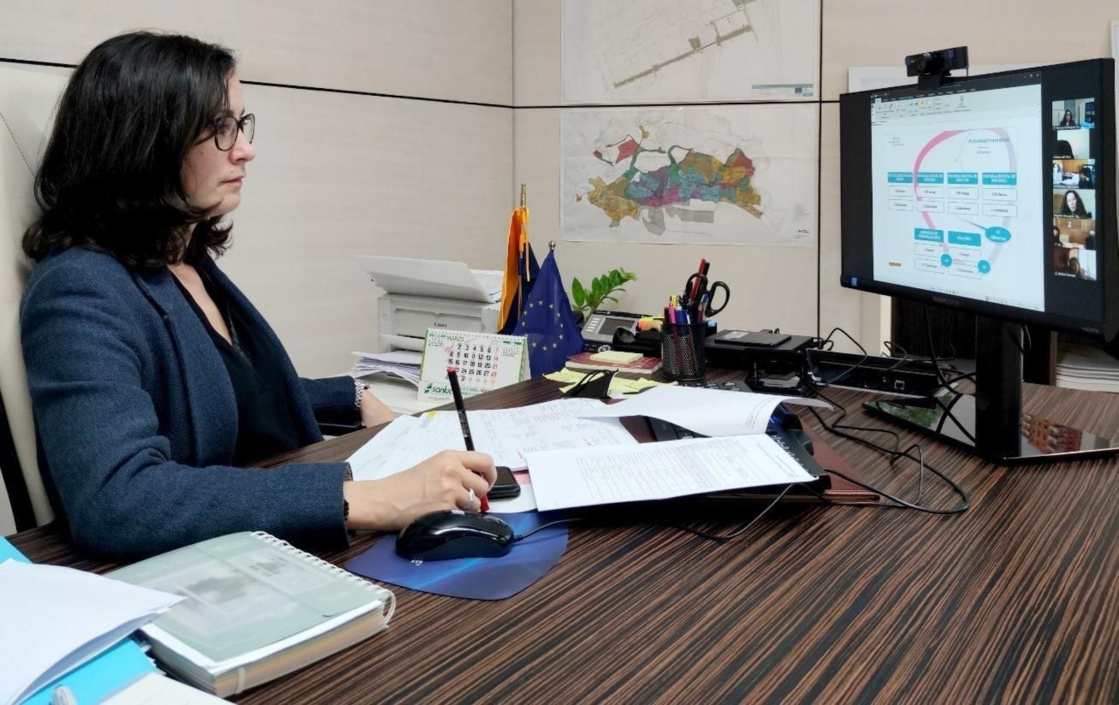 Yéssica Rodríguez, concejal de Fondos Europeos.