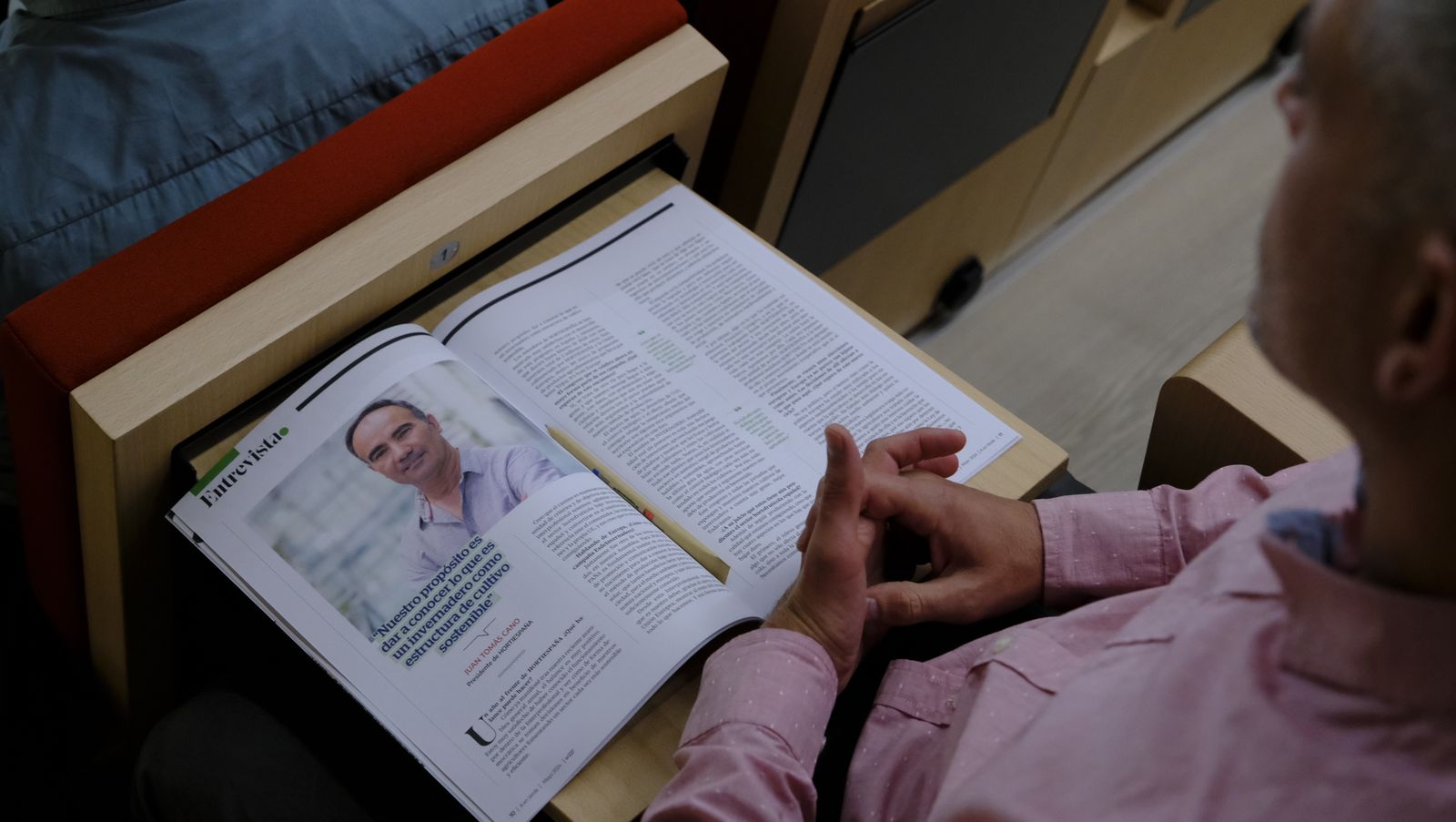 Imágenes de las jornadas sobre invernaderos de Hortispaña en la Universidad de Almería