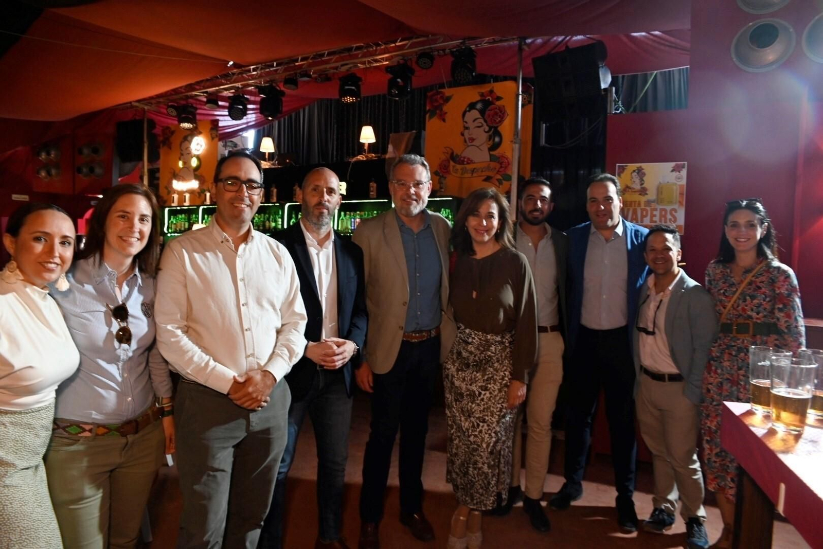 Las recepciones del martes de la Feria de Córdoba, en imágenes