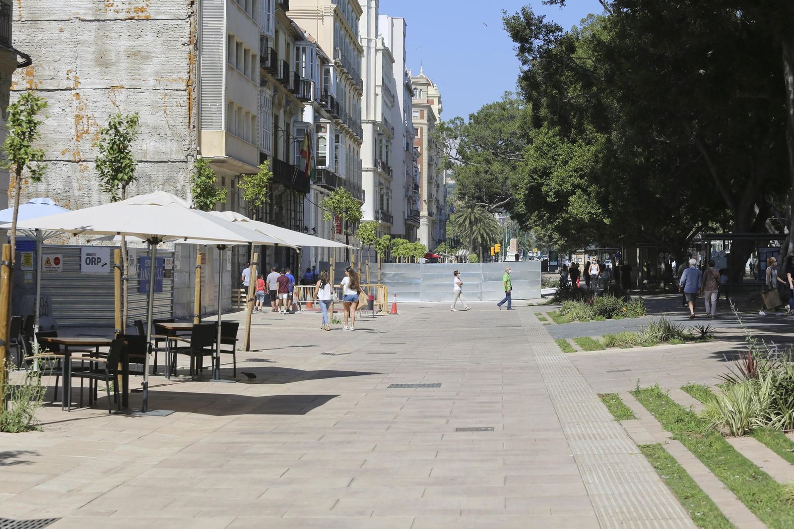 Las fotos de la Alameda Principal de Málaga Las fotos de la Alameda Principal de Málaga