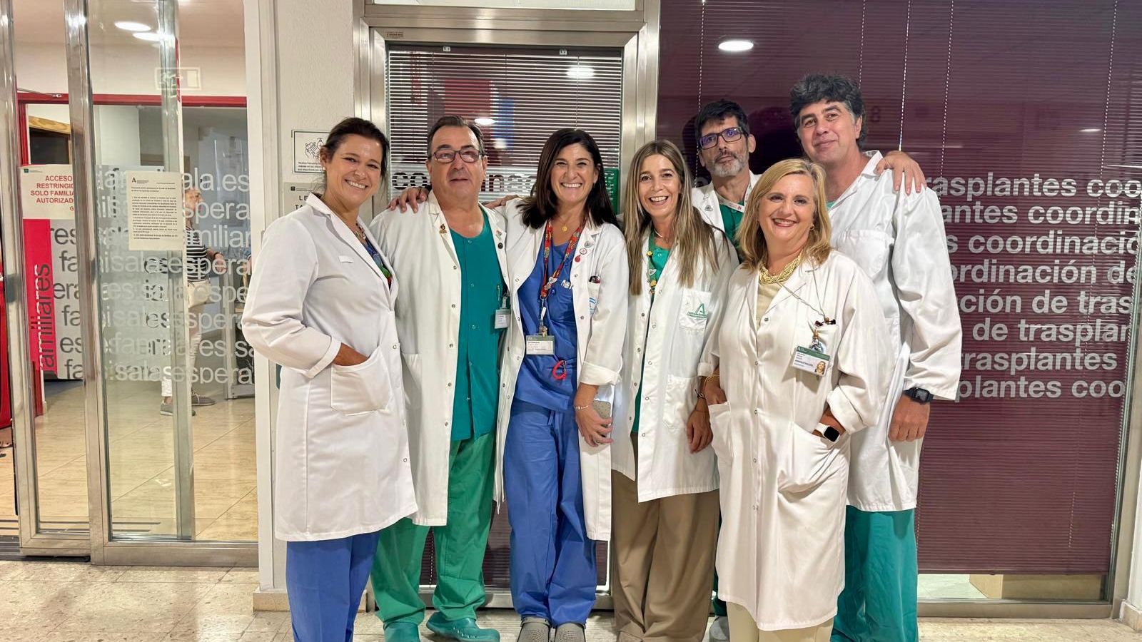 Equipo de Coordinación de Trasplantes del Hospital Reina Sofía.