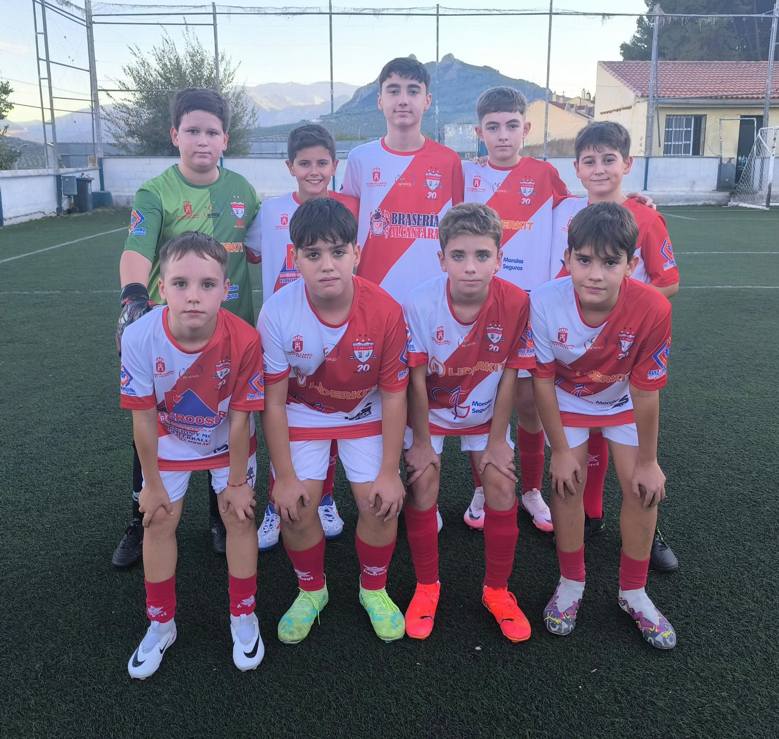 Equipo Alevín-infantil ADSUR.