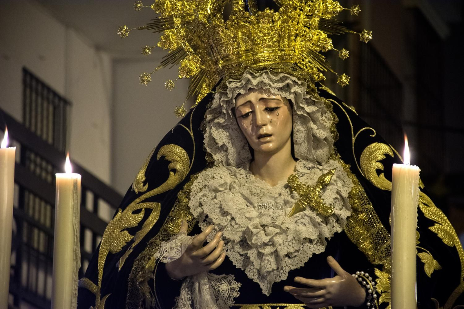 Traslado y Vía Crucis de la Hermandad de la Estrella a Santa Ana