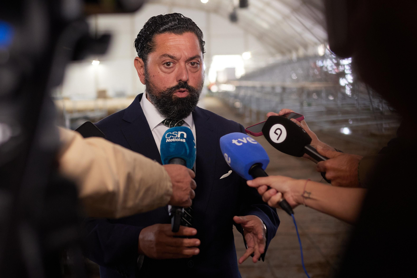 Las fotos del Estadio de la Cartuja para el tenis