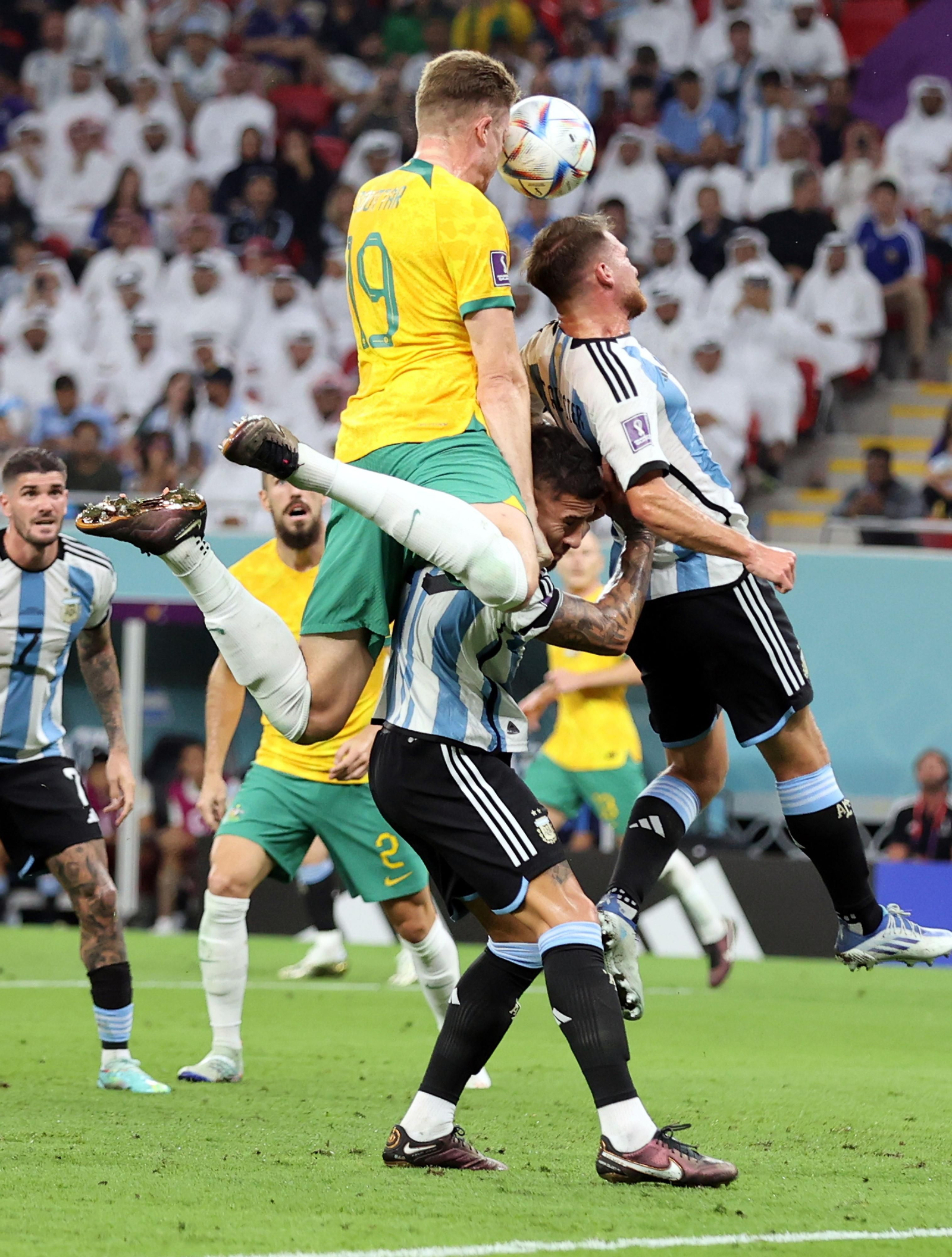 Las fotos del Argentina - Australia